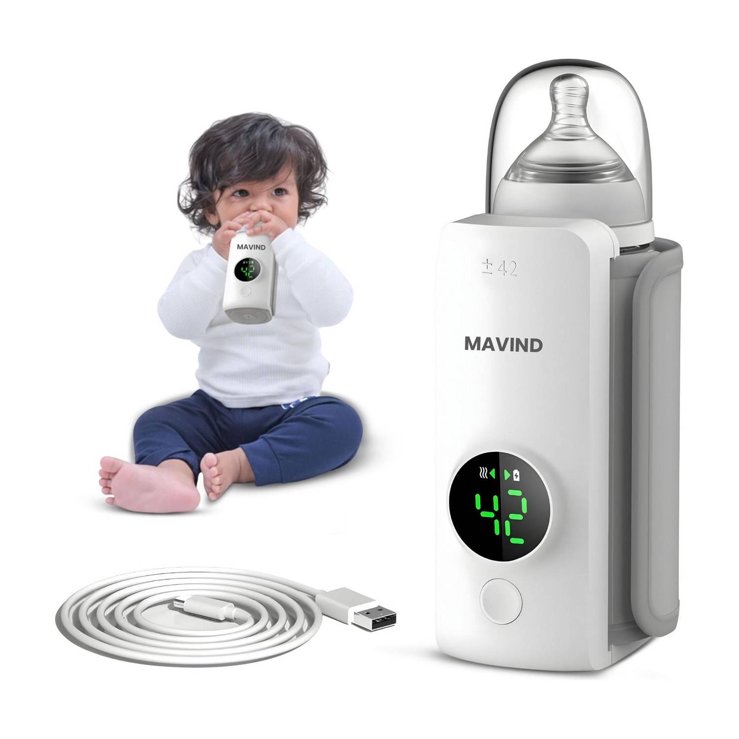 mavind Portable Warmer Bottle - Image 1