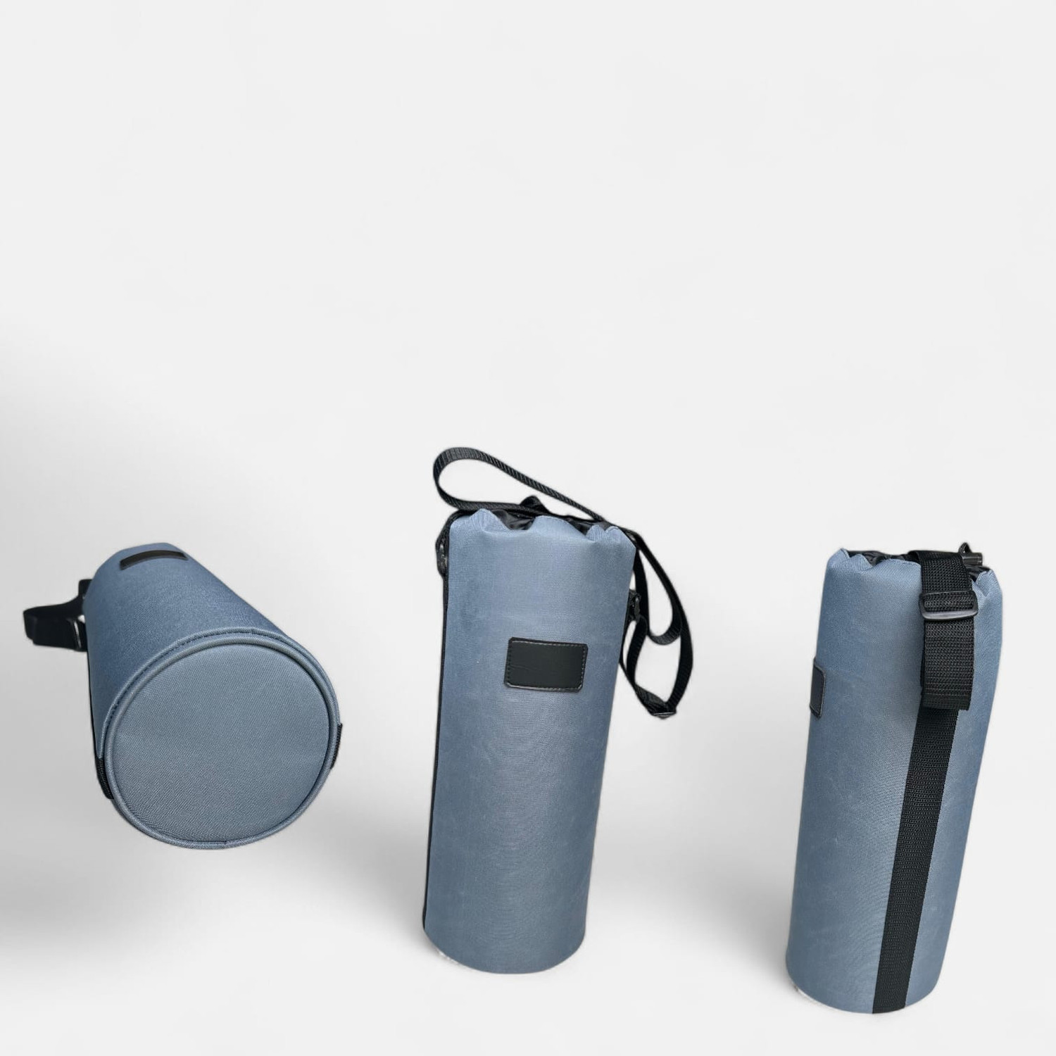 Image of AtoZ 2 liter water bottle cover gray