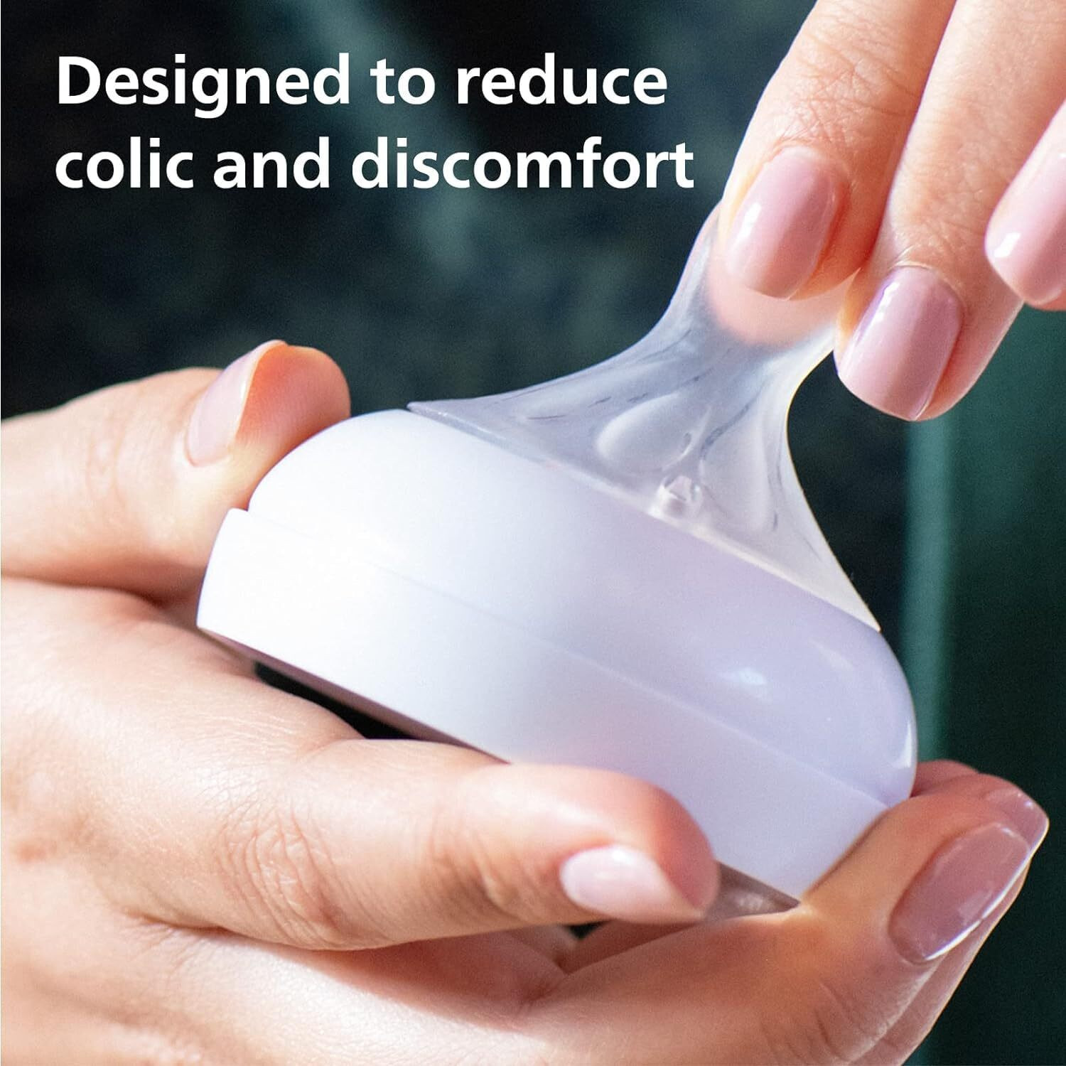 Image of Philips Avent Natural Response Teat SCY962 /02 | 0m+ age | Flow 2 | BPA free | Pack of 2 New Born Flow Nipple