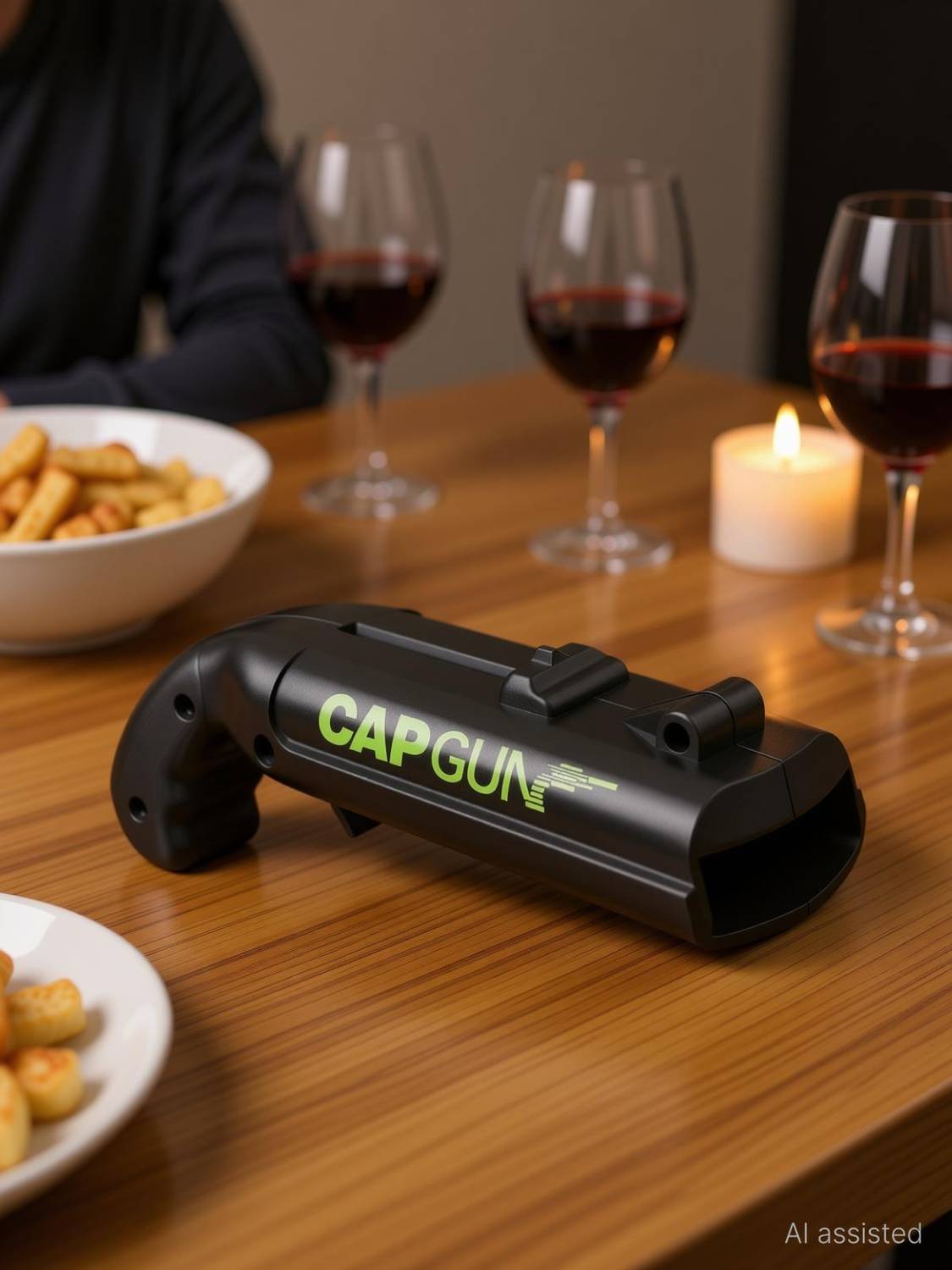 Augen Cap Gun Shooter Bottle Opener Cold Drinks/Beer Bottle Opener for Home Bar Party Bottle Opener