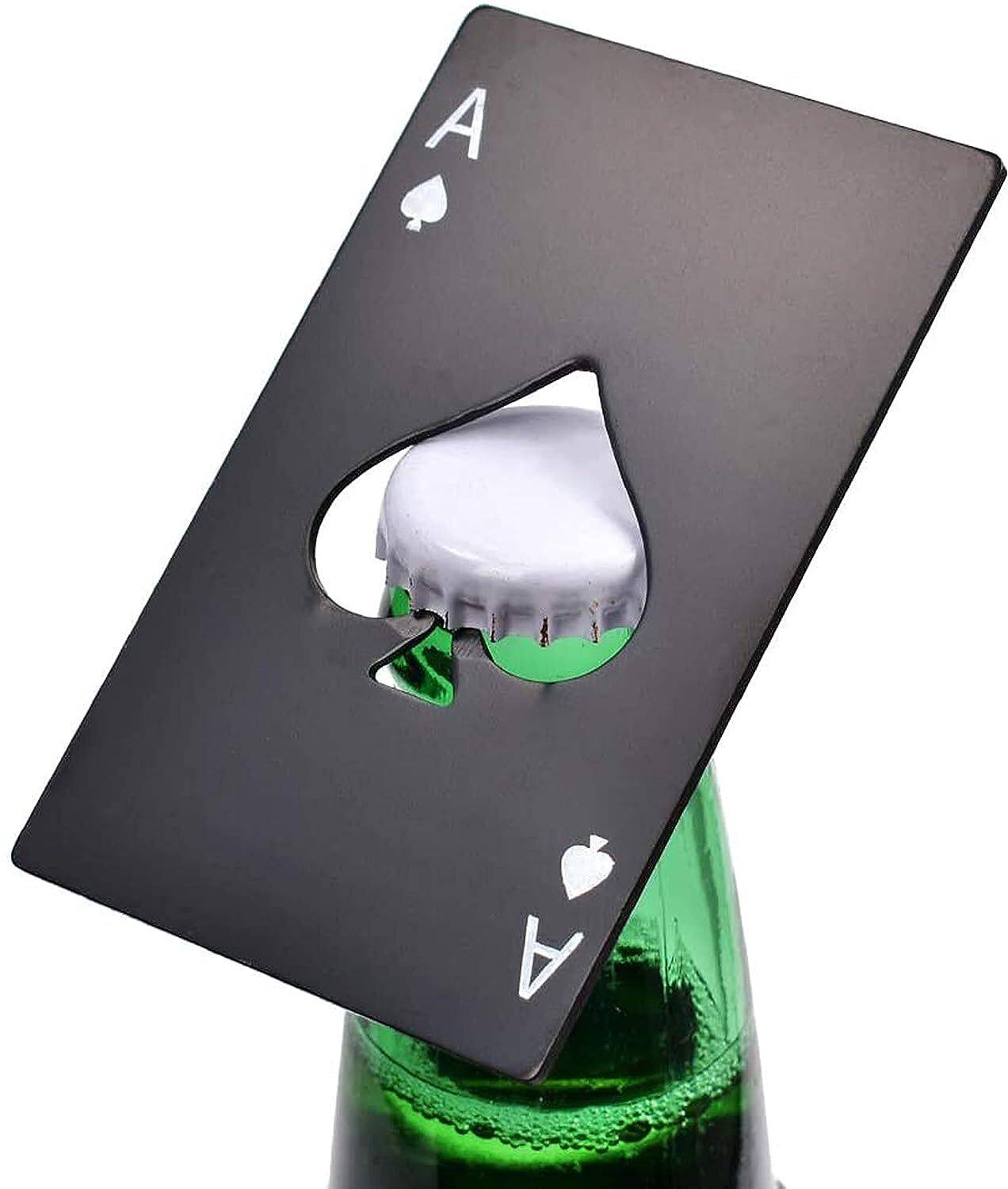 BZILO Bottle Opener Playing Card Shape Stainless Steel Bottle Opener I_9 Bottle Opener