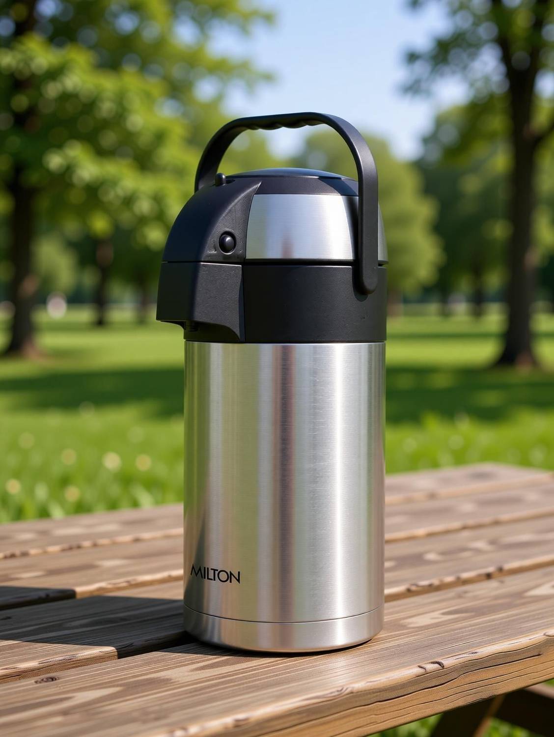 MILTON 3.48 L Steel Flask Beverage Dispenser - Image 3
