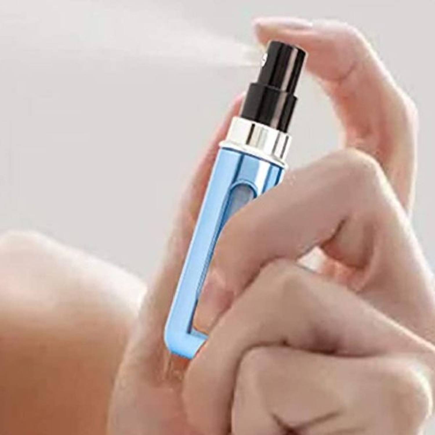 PAVITYAKSH 2-Pack 5ml Refillable Perfume Atomizer Spray Bottle - Image 4