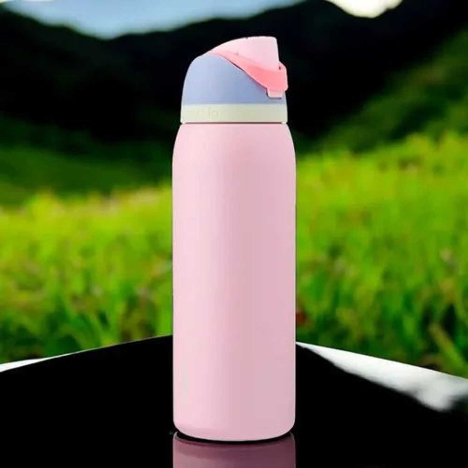 Image of LHOTSE STAINLESS STEEL HOT AND COLD VACUUM INSULATED BOTTLE (960ML) 960 ml Stainless Steel Sipper