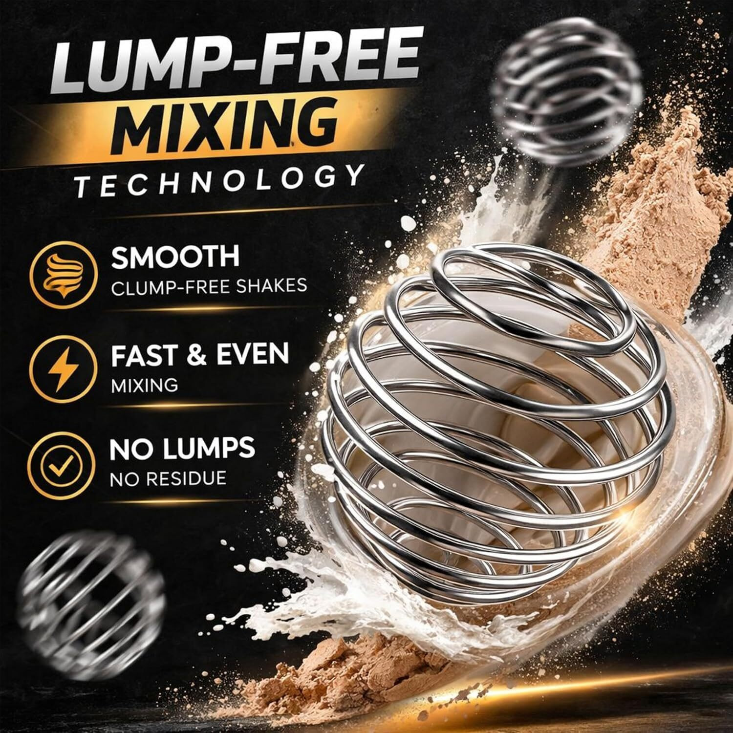 Image of iShake Stainless Steel Protein Shaker Bottle 100% Leakproof Grade304 premium Gym Shaker 800 ml Stainless Steel Shaker