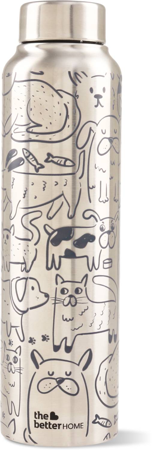 The Better Home Stainless Steel 1L Water Bottle | Gym Water Bottle For Men 1000 ml Steel Bottle