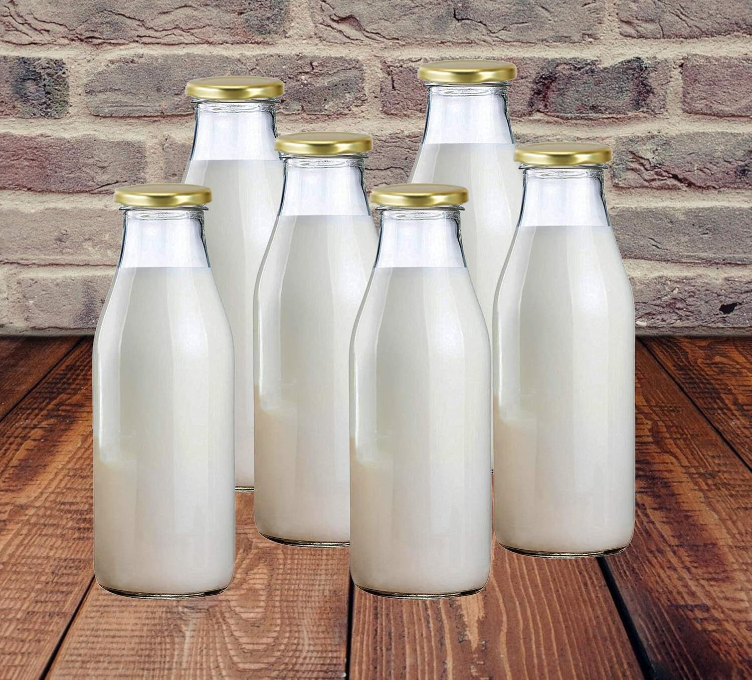 Image of GLOWFLOW MILK FRIDGE BOTTLE 500 ml Glass Bottle
