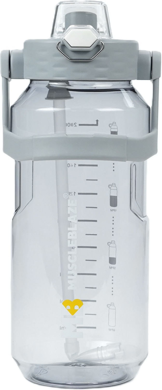 Image of MUSCLEBLAZE Gym Gallon Water Bottle | Leakproof & BPA-Free 2000 ml Plastic Bottle