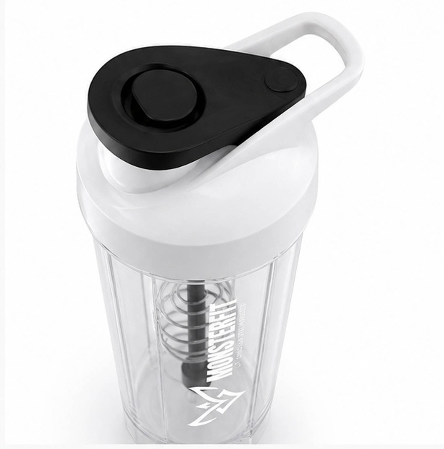 MonsterFit_Titan 700 ml Plastic Shaker White Pack of 1 - Image 3