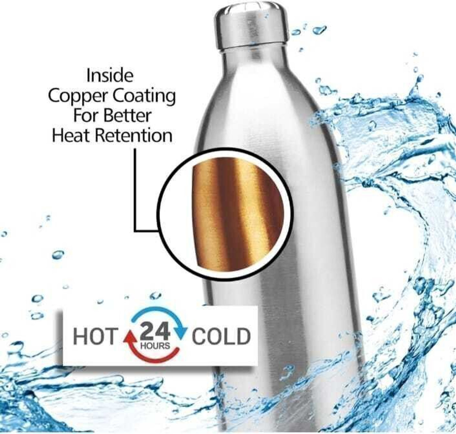Image of MILTON Duo DLX 1800 ml Steel Flask