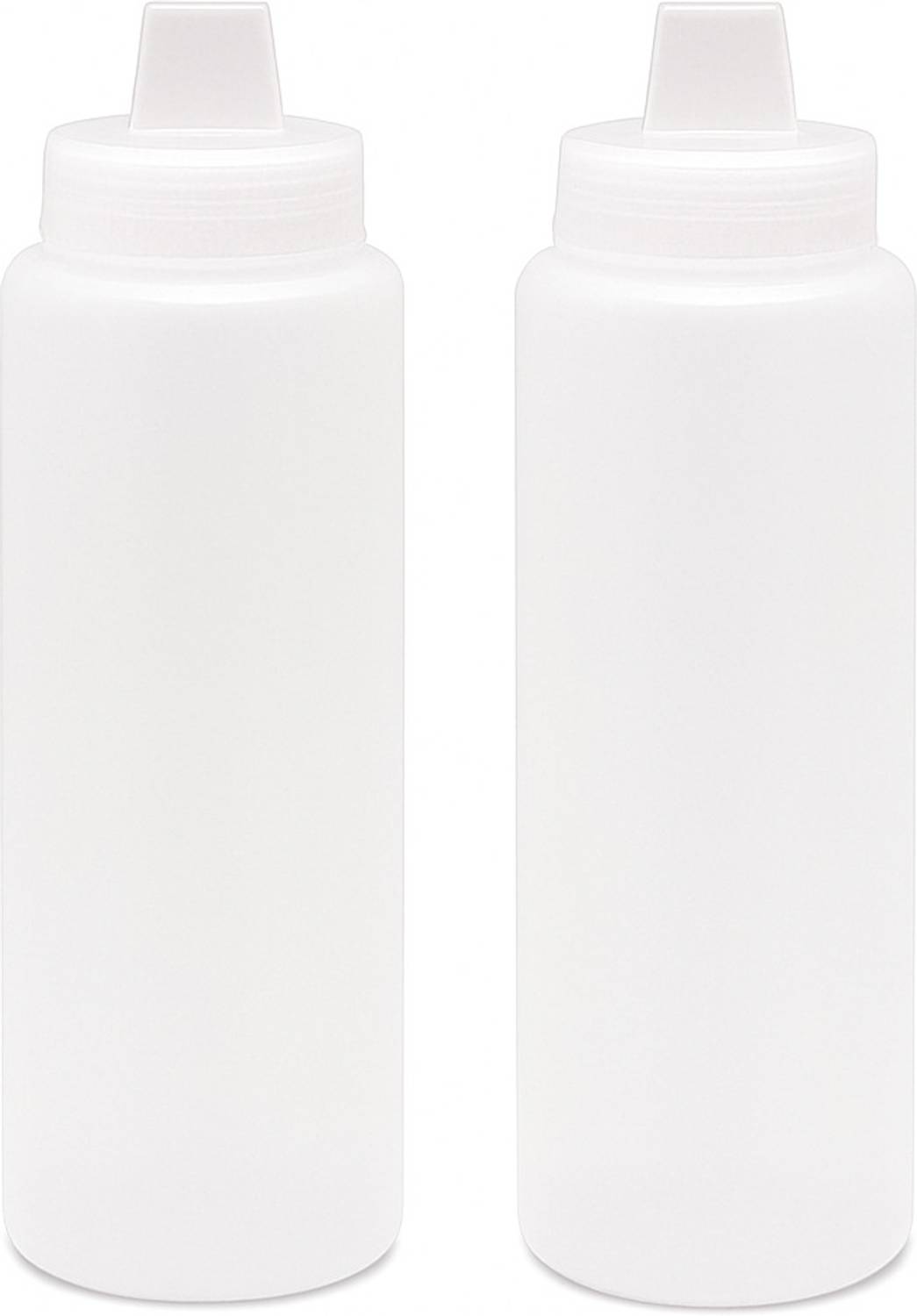 Bakezy Refillable Squeeze Bottle for Sauce, Ketchup, Mayonnaise, Salad Dressing 800 ml Plastic Bottle