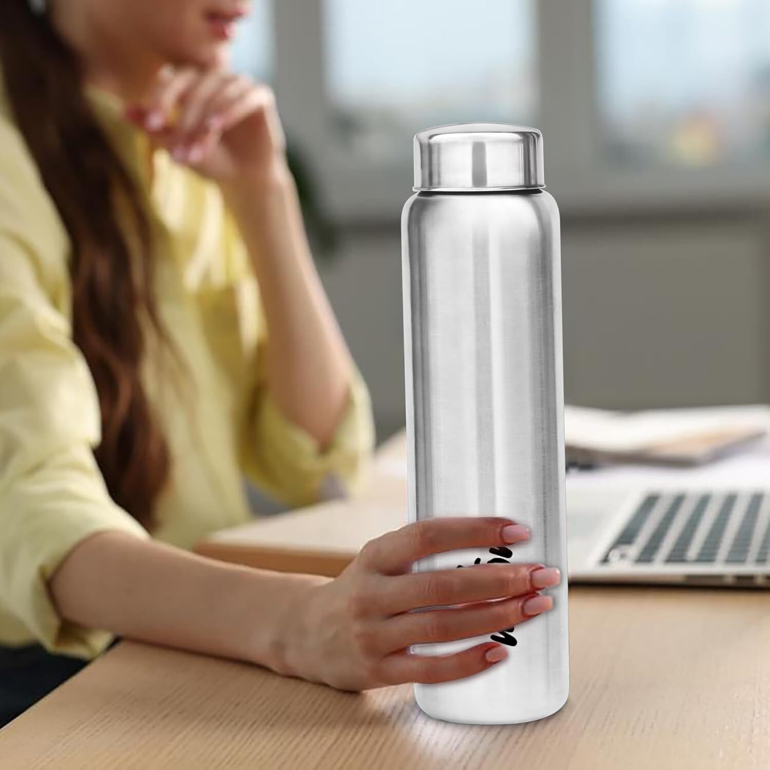 Image of MILTON Aqua 1000 ml Stainless Steel Bottle