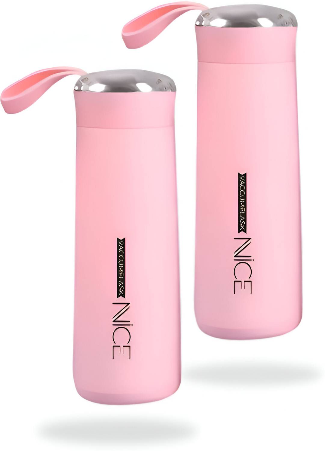 Amma Trenz Nice Glass Water Bottle With Vacume Flask 400 ml Plastic, Glass Bottle