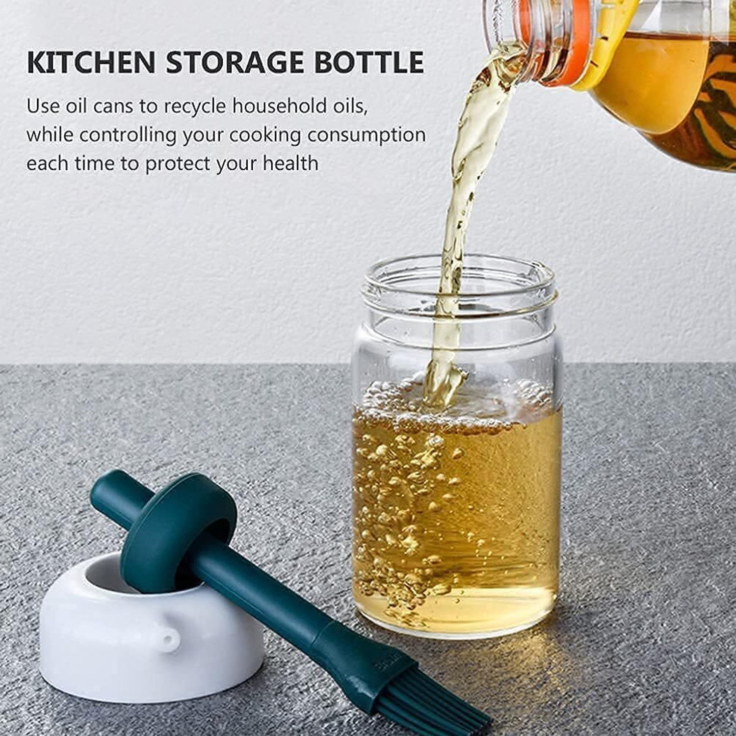 Image of Krishna Creation 230 ml Cooking Oil Dispenser