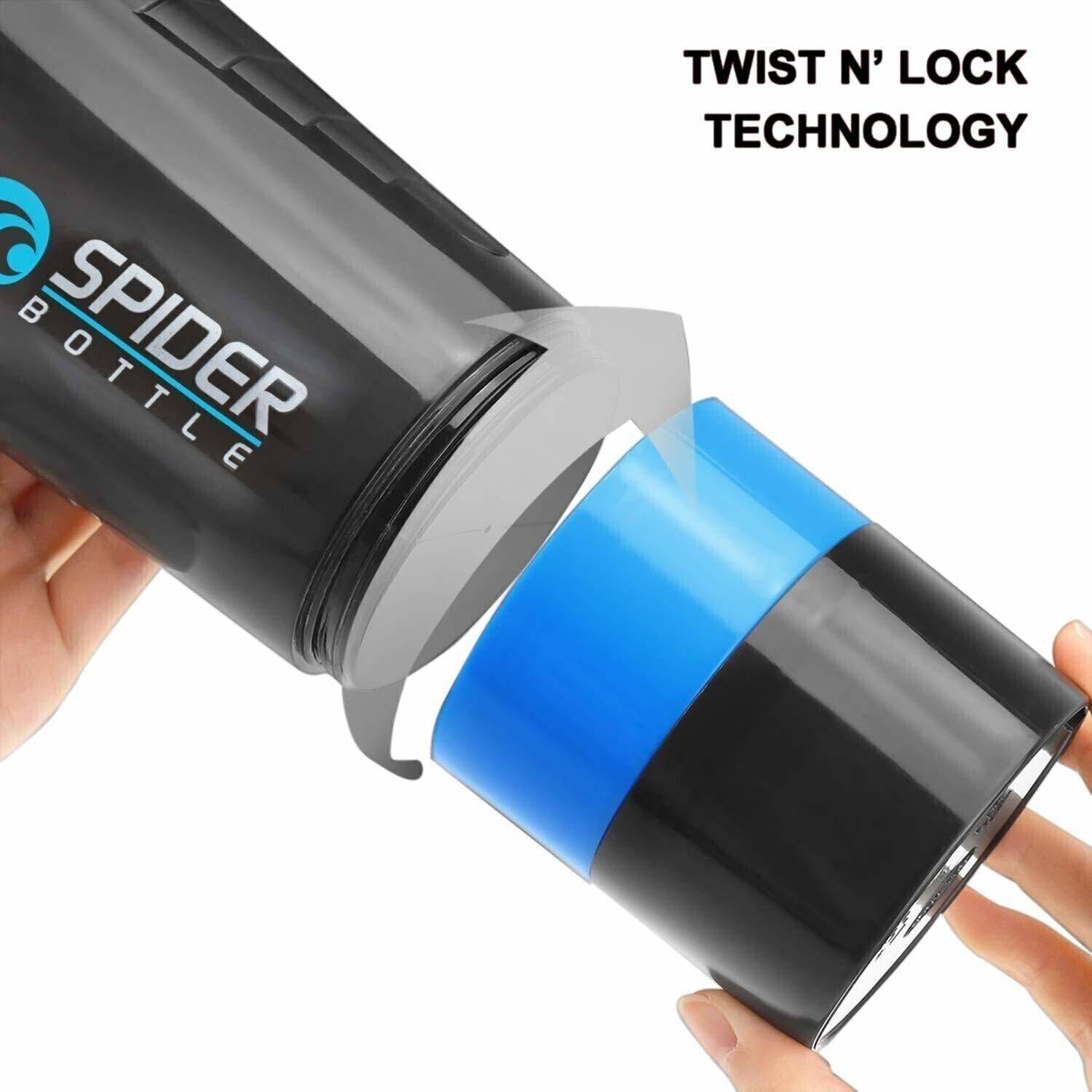 TRUE INDIAN Gym Shaker with Wrist Band and Gripper - Image 2