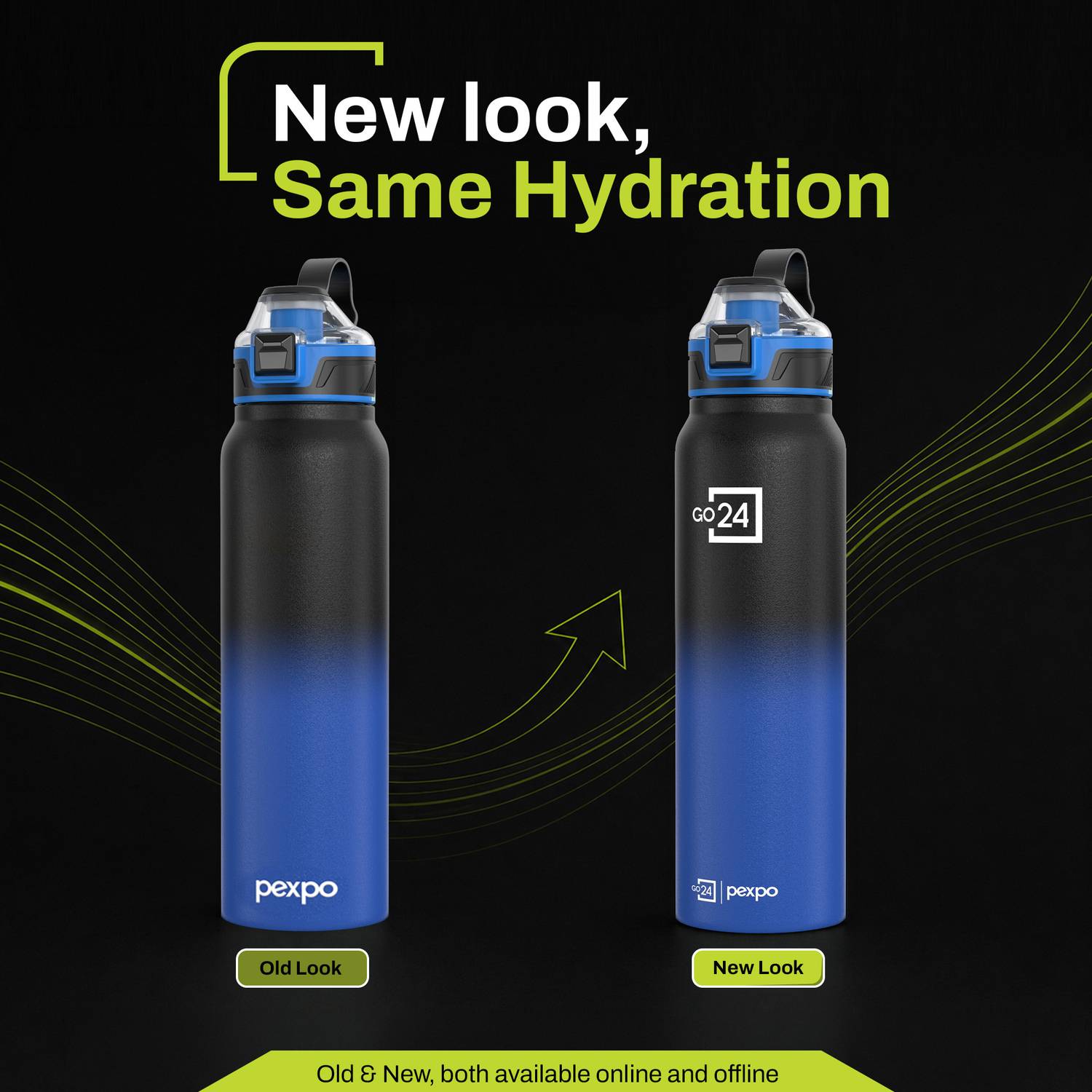 Go24 Amaze 940ml Stainless Steel Flask - Image 2
