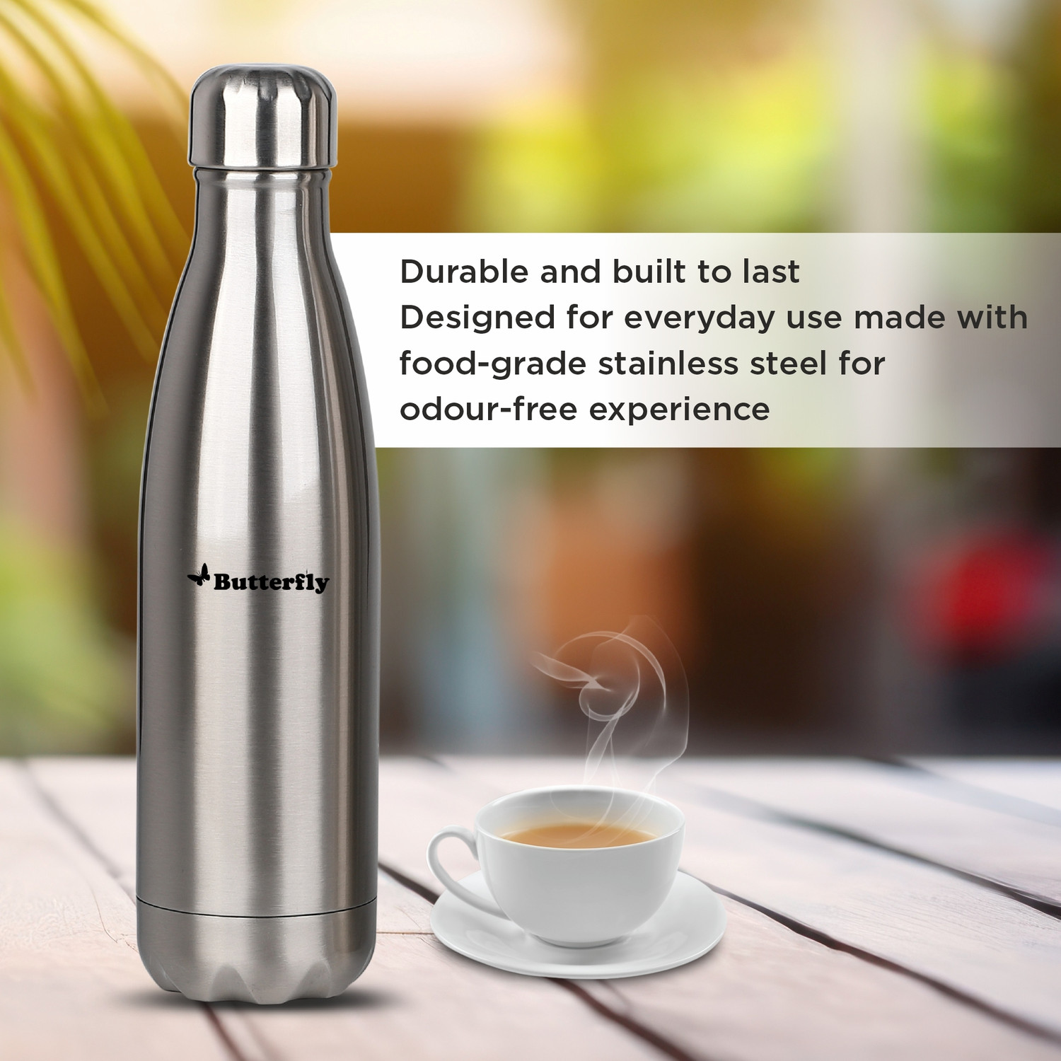Image of Butterfly Aura Z Vacuum Flask 1 Litre 1000 ml Stainless Steel Flask