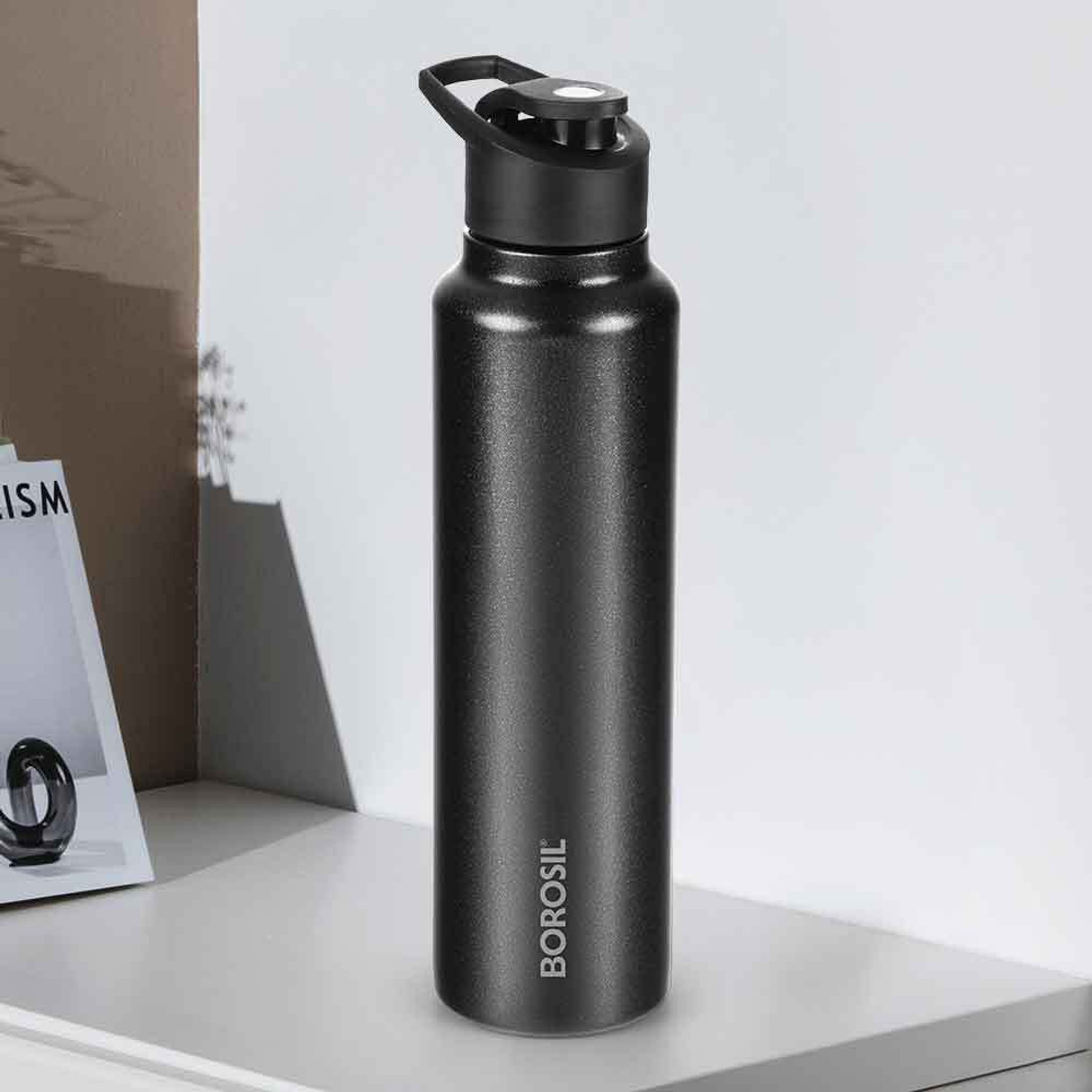 Image of BOROSIL 1 L Sipfresh Galaxy Single Wall Water Bottle for Office, School, College & Gym 1000 ml Steel Bottle