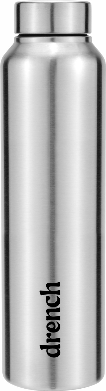 Image of Drench Classic Steel Cap For Fridge / Home / Office / School / Gym / Sports 1000 ml Stainless Steel Bottle
