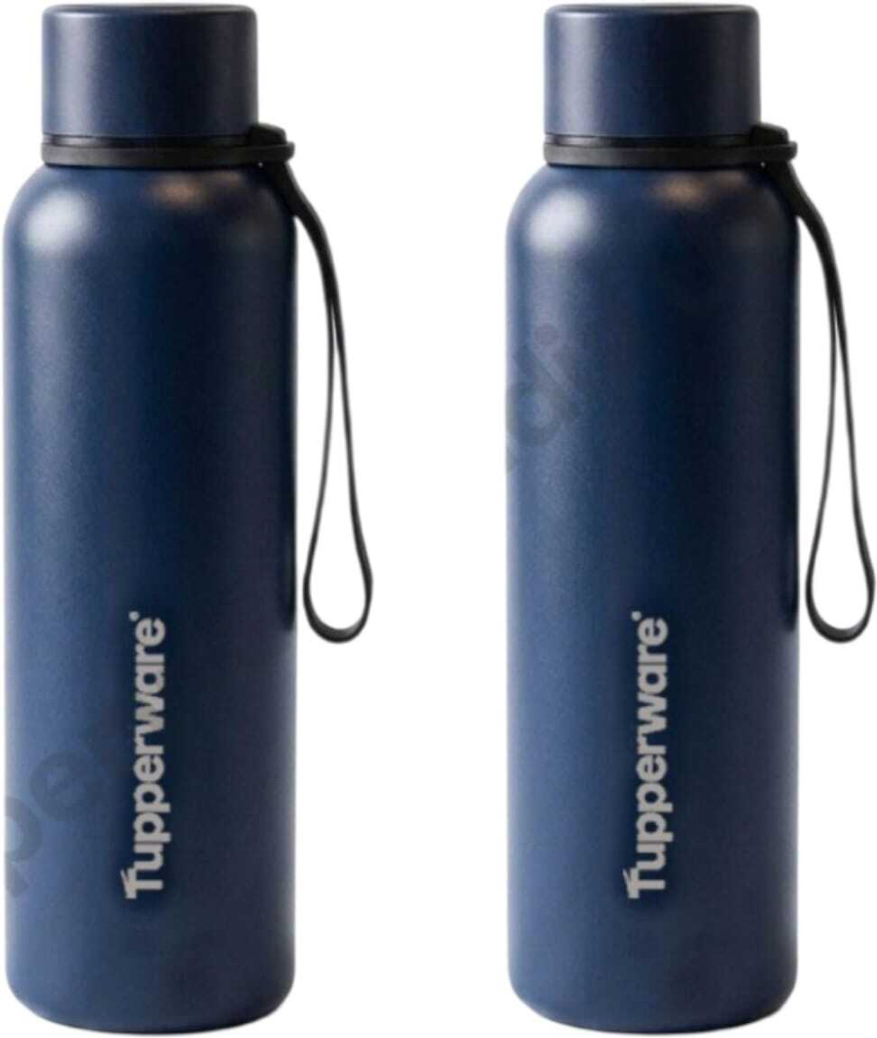 Image of TUPPERWARE Primo Stainless Steel304 bottle 920 ml Steel Bottle (Pack of 2, Blue)