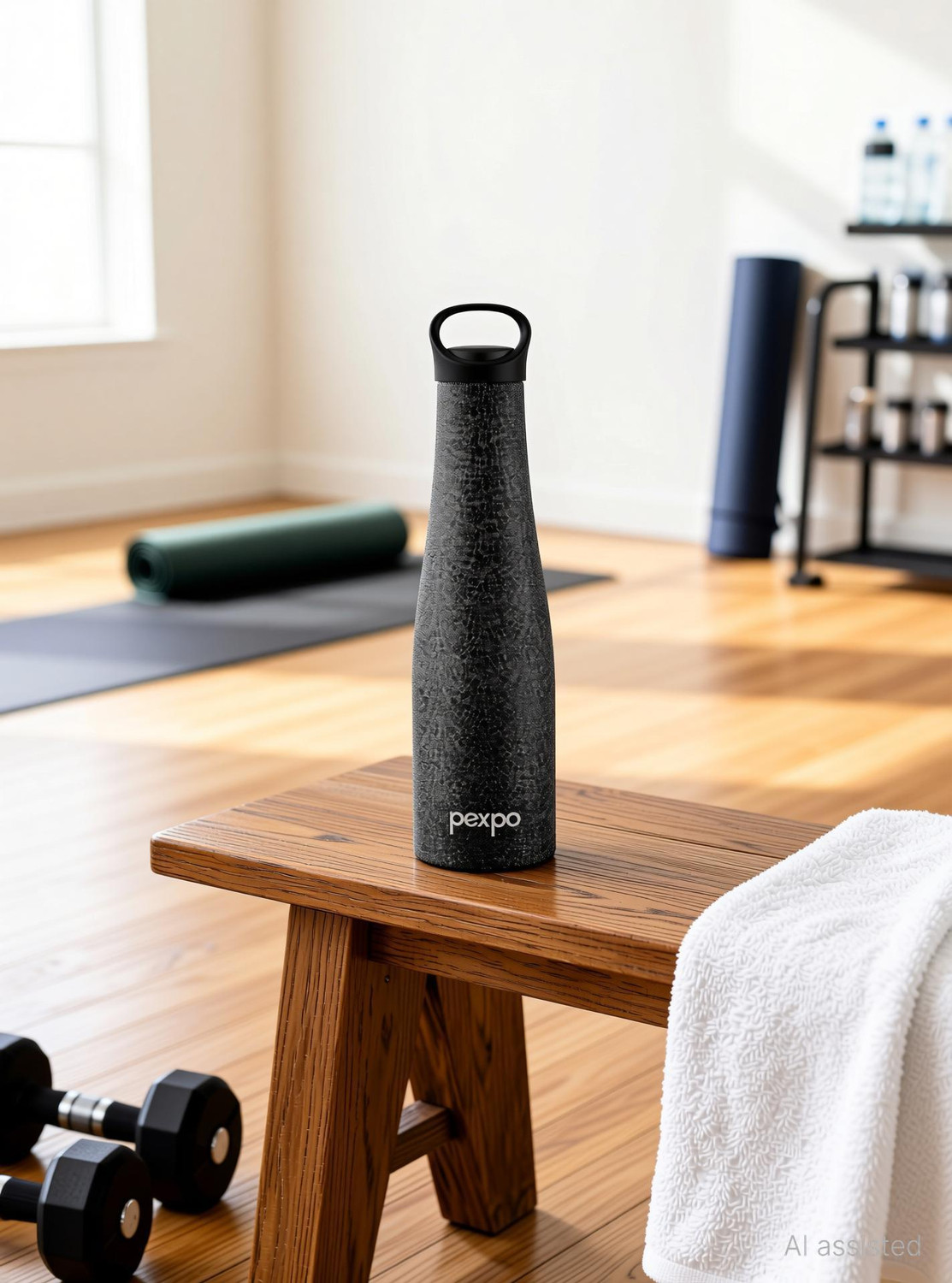 Image of pexpo Morocco Hot & Cold Stainless Steel Water Bottle Vacuum Insulated 600 ml Stainless Steel Flask