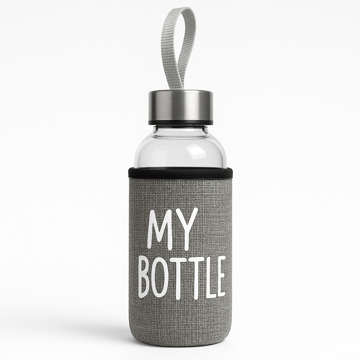 Image of KDZONE Glass Bottle With Jute Cover 300 ml Glass Bottle