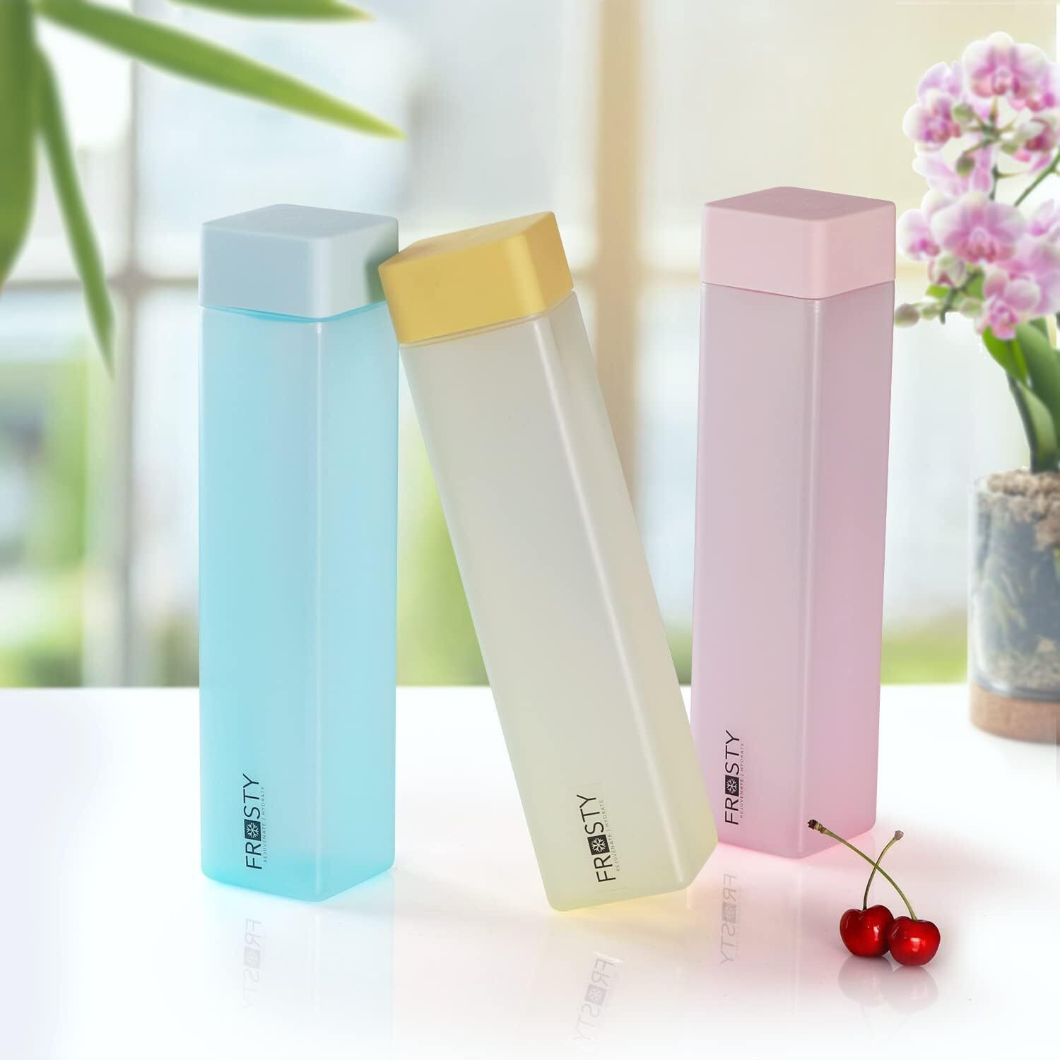 Image of RBGIIT Fridge Water Bottle Pack of 6 Pic Set H30 1000 ml Plastic Bottle