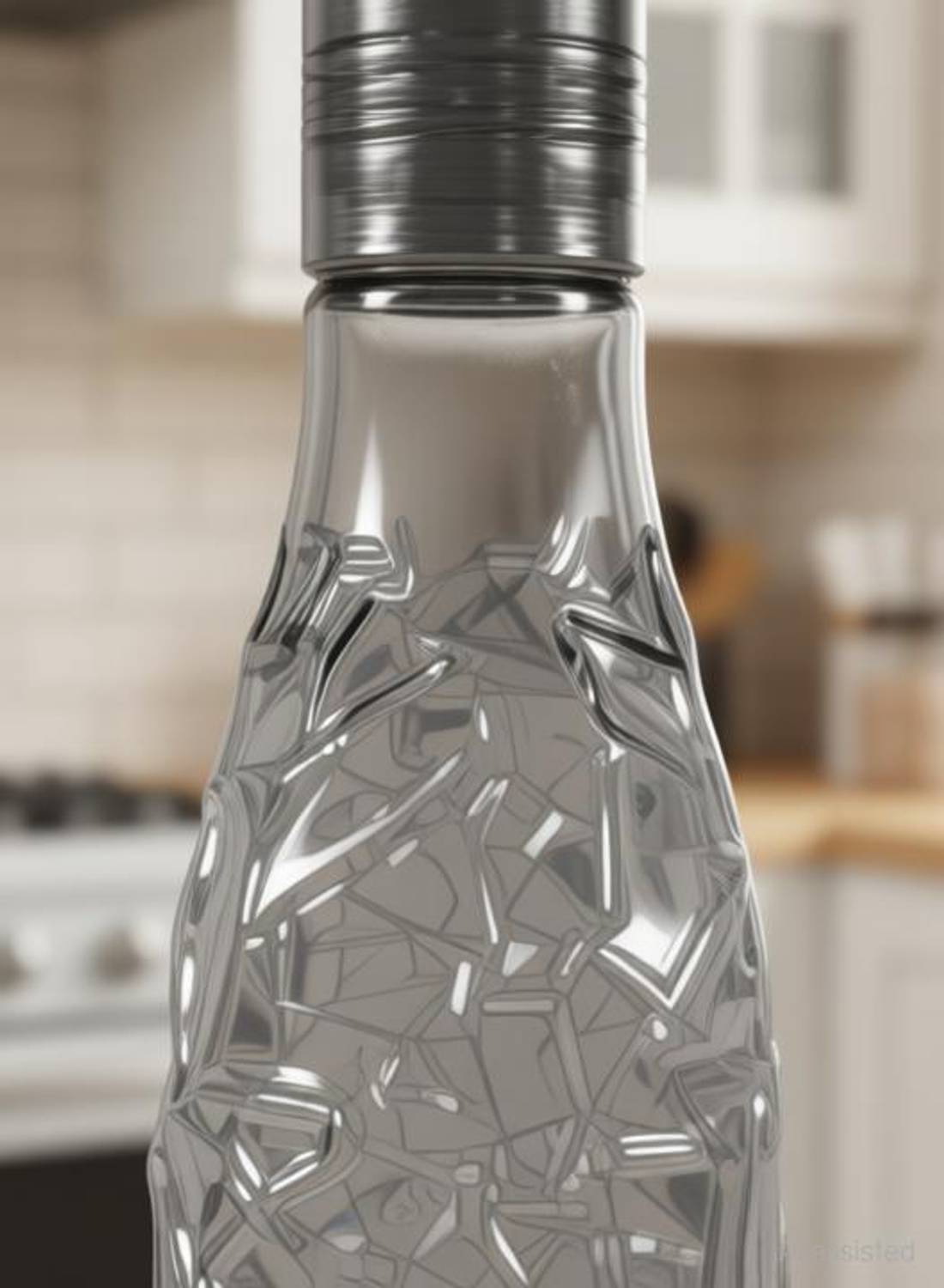 3D METRO SUPER STORE Clear Water Bottle for Fridge, for Home Office Gym School Boy, Unbreakable 1000 ml PET Bottle