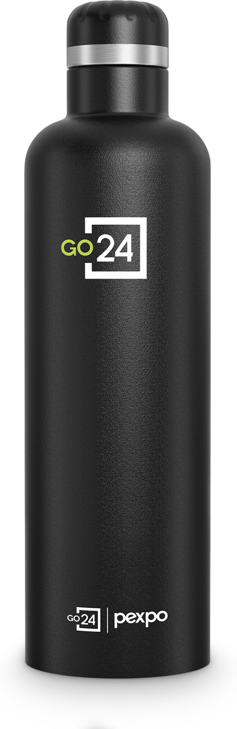 Image of Go24 Water Bottle Hot & Cold Flask ISI Certified Steel Bottle 3 Layer Insulation-Orio 750 ml Steel Flask