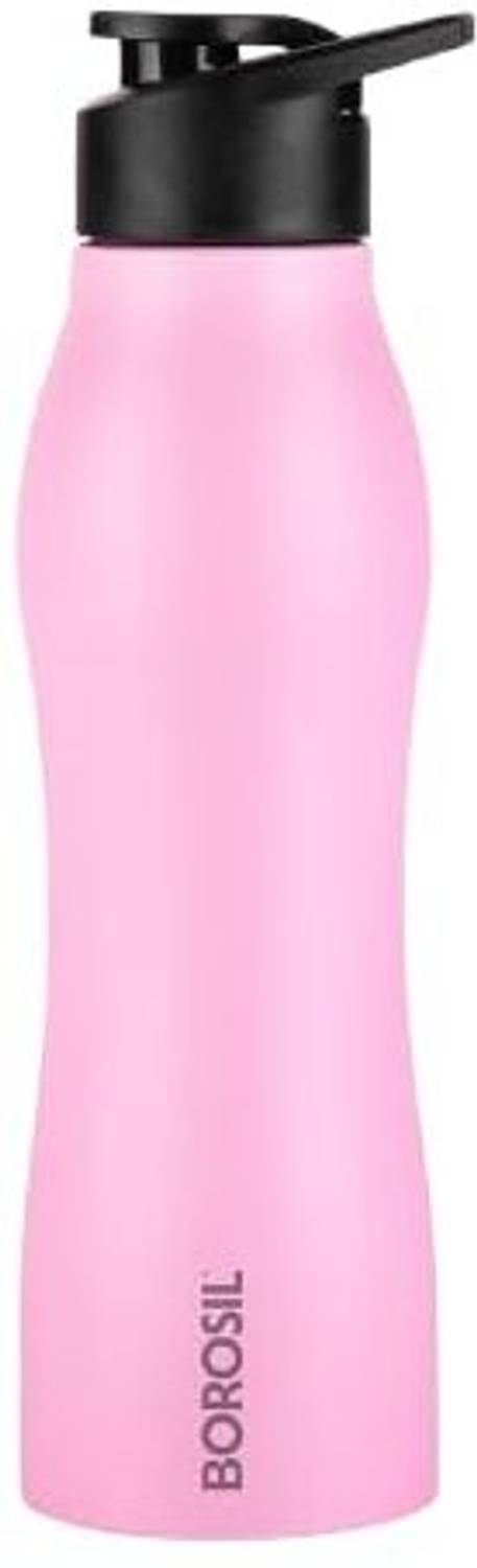 BOROSIL 950ml Grip Go Steel Water Bottle, Single Wall, Leakproof, BPA Free 950 ml Steel Bottle