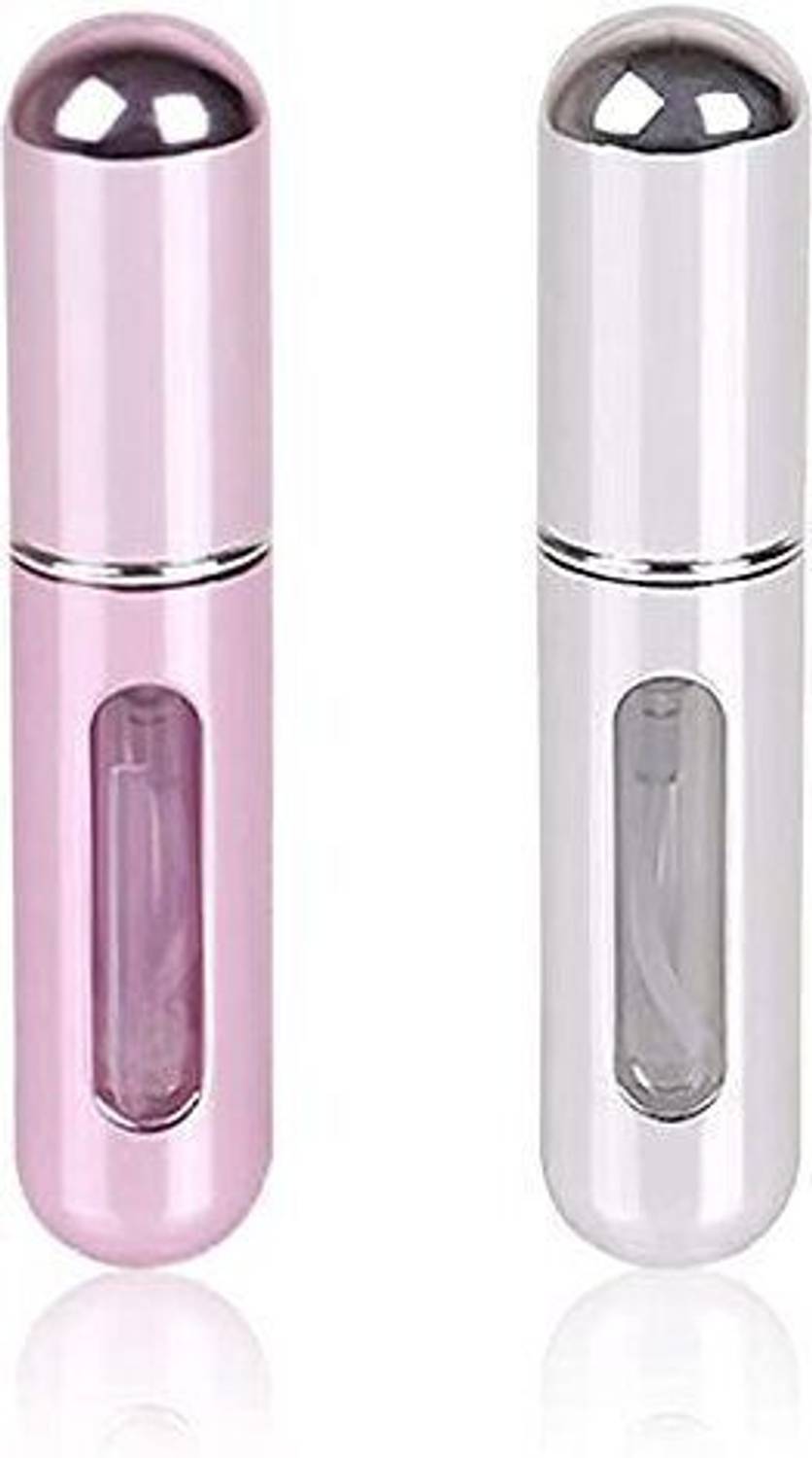 PAVITYAKSH 2-Pack 5ml Refillable Perfume Atomizer Spray Bottle