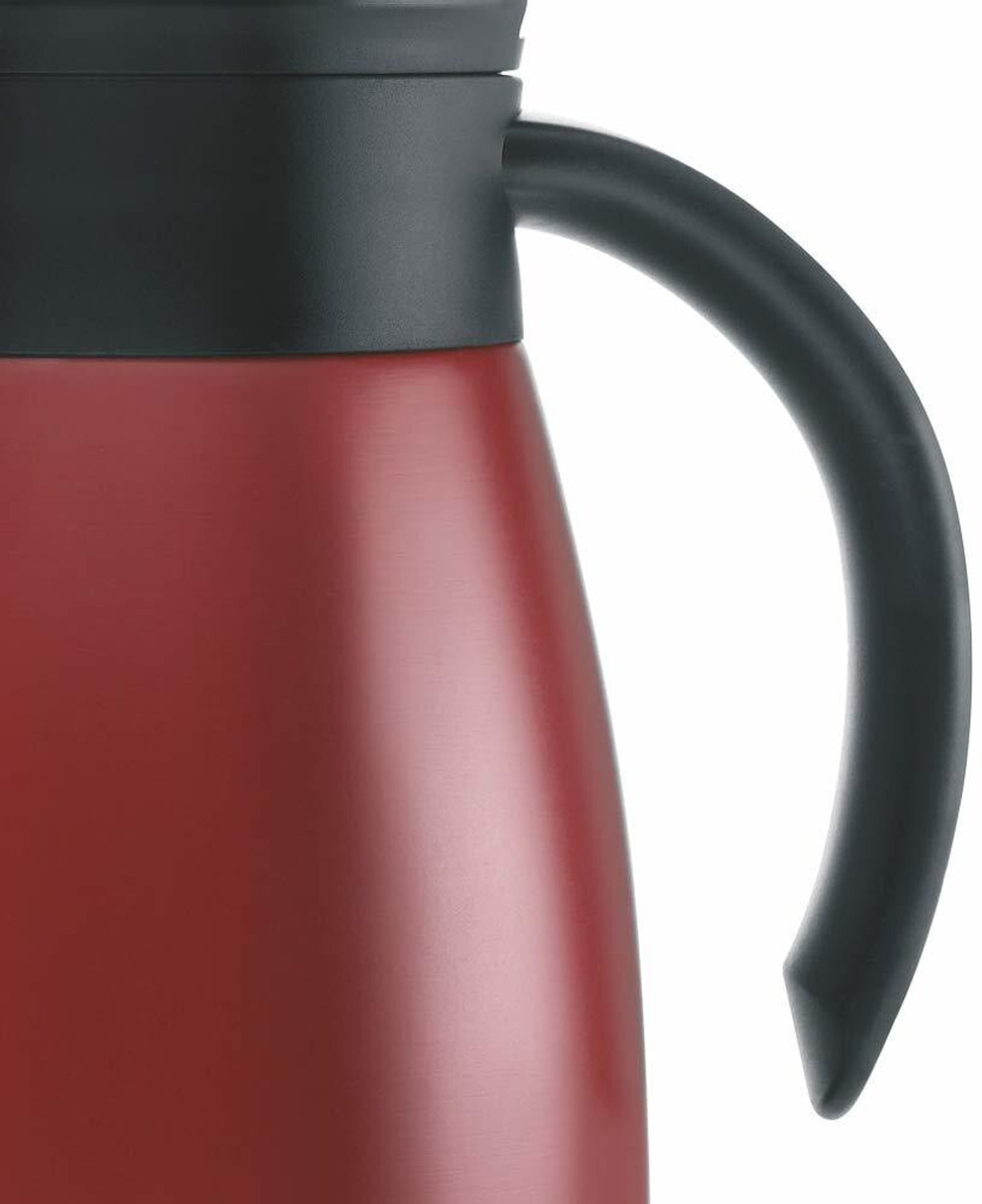 Image of BOROSIL 1.5 L Vacuum Insulated Teapot, 18 Hrs Hot & 24 Hrs Cold Carafe, BPA Free, Red 1500 ml Steel Flask
