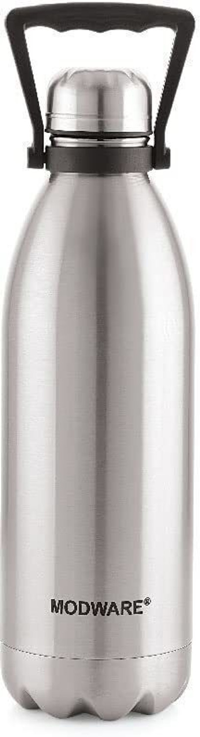 Image of MODWARE Vacuum Insulated Stainless Steel Water Bottle 24 Hour Hot or Cold Thermos Flask- 1500 ml Steel Bottle