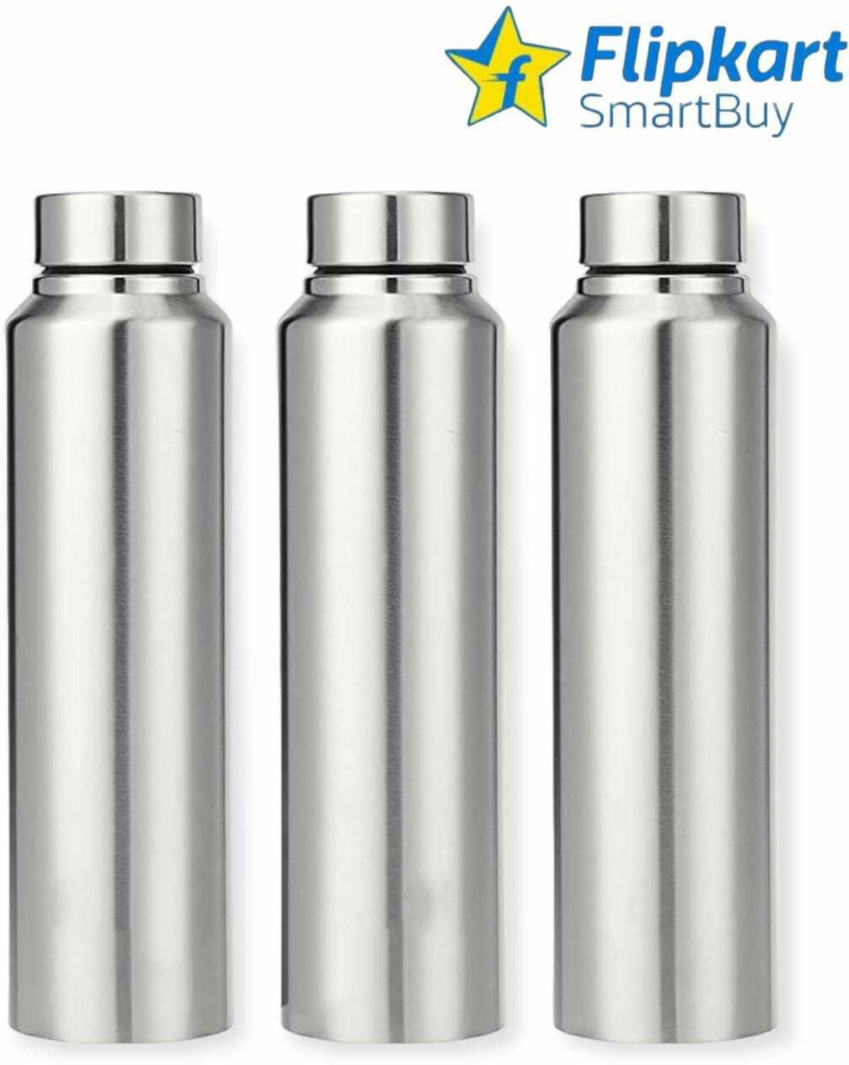 Image of Flipkart SmartBuy 1000ml Fridge Water Bottle Stainless Steel For School, Office, Sports & Gym 1000 ml Stainless Steel Bottle