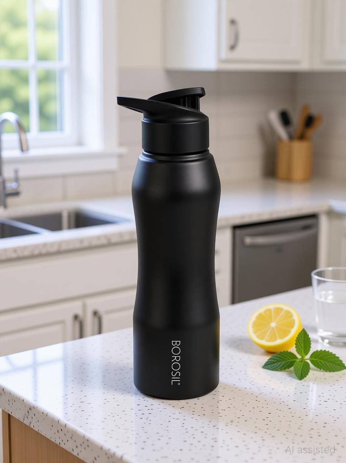 BOROSIL Grip n Sip Stainless Steel 750 ml Steel Bottle