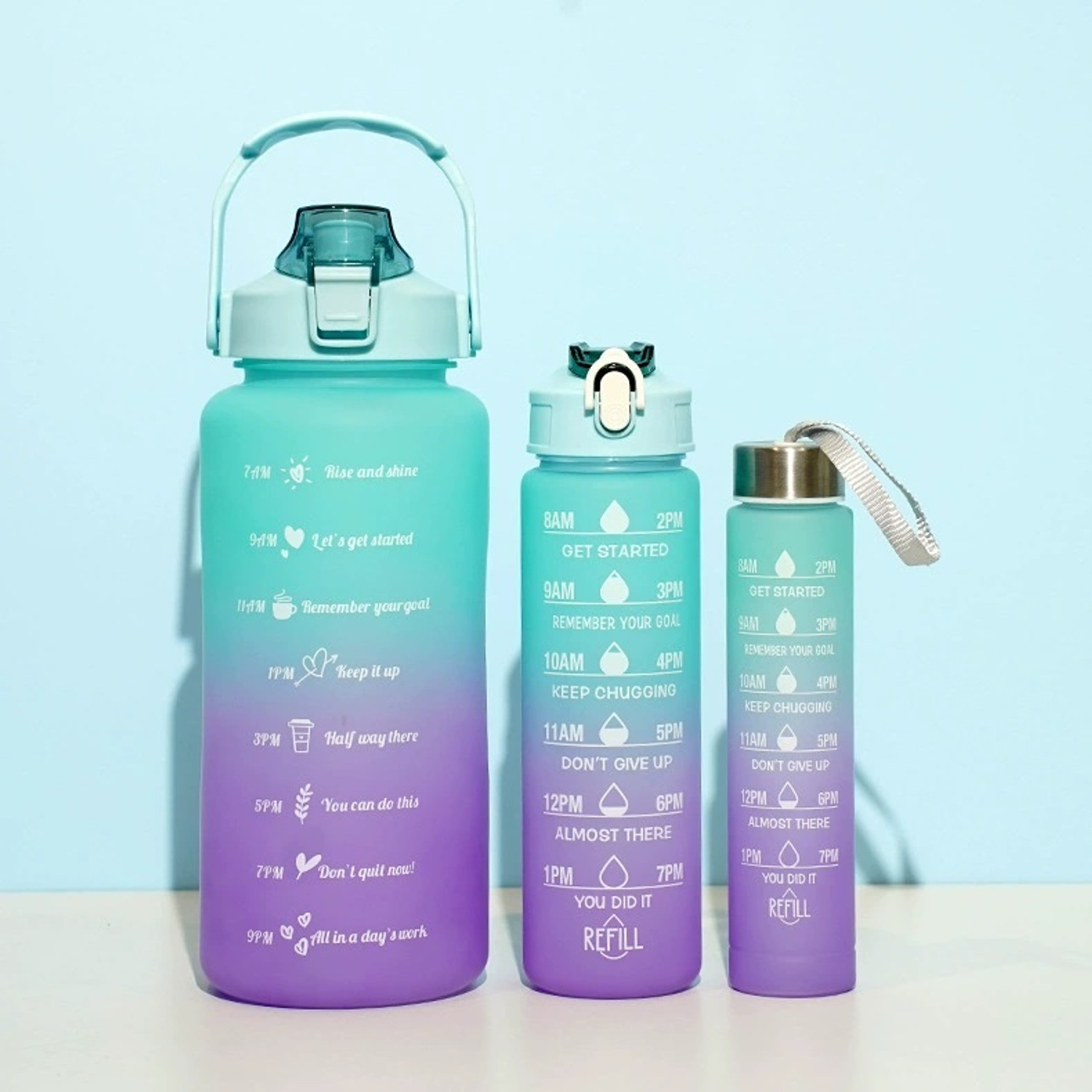 Image of HSR Leakproof Water Bottle For Gym, Office, Sports, hiking, cycling Water Bottle 2000 ml Plastic Bottle