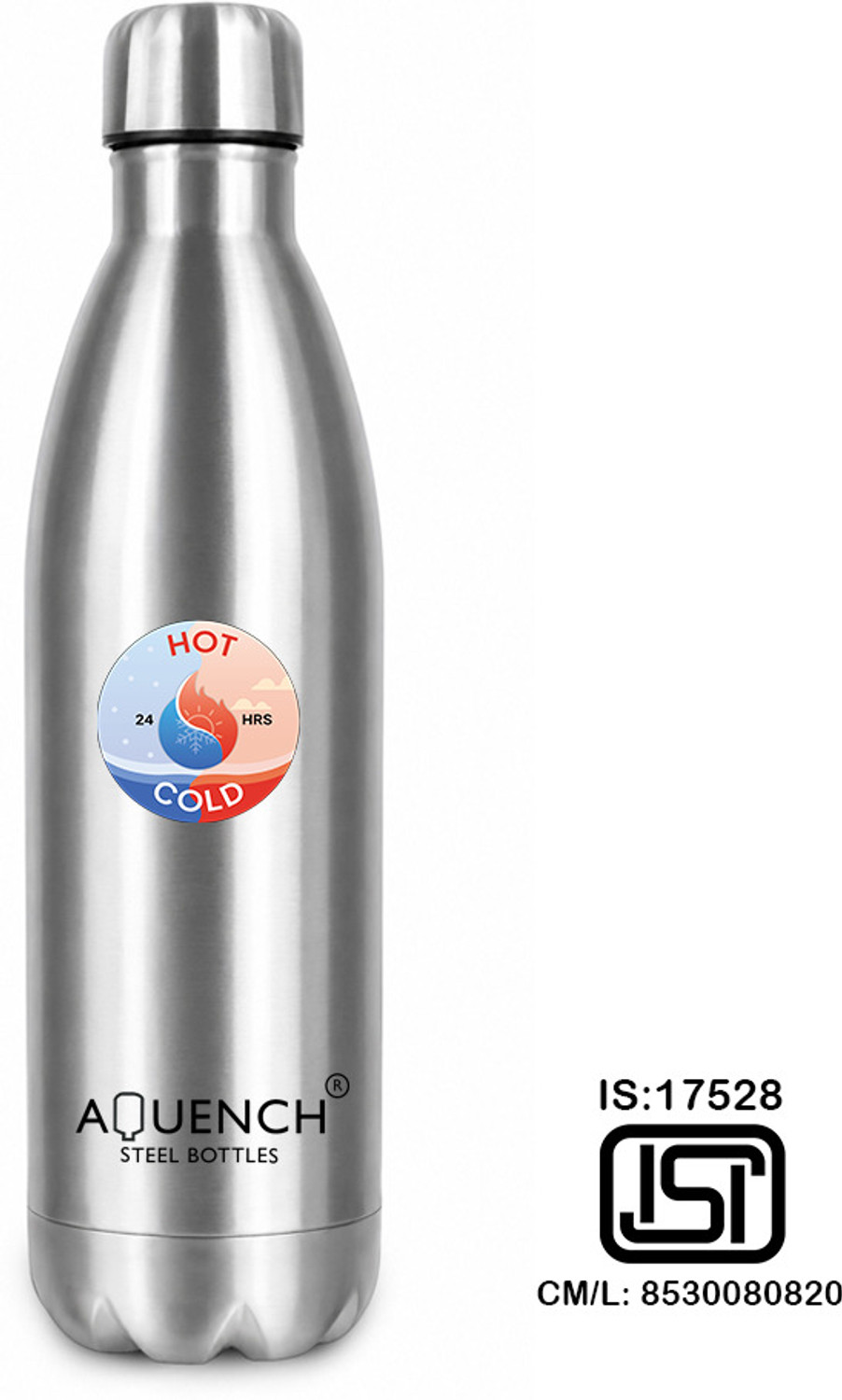 Image of AQUENCH Cola VACUTECH 1000 ml Steel Bottle
