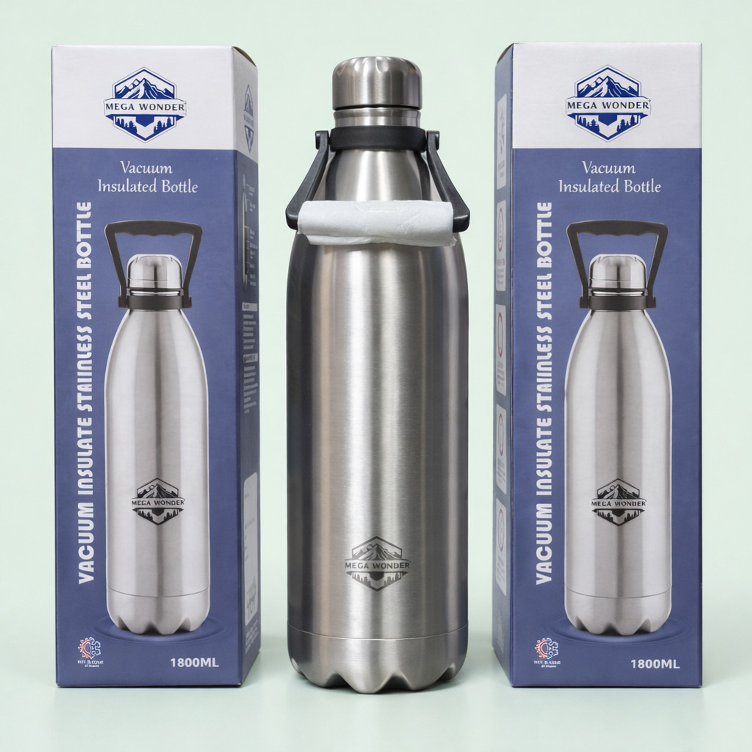 Image of Maga Wonder Vacuum Insaluted Bottle 1800 ml Stainless Steel Bottle