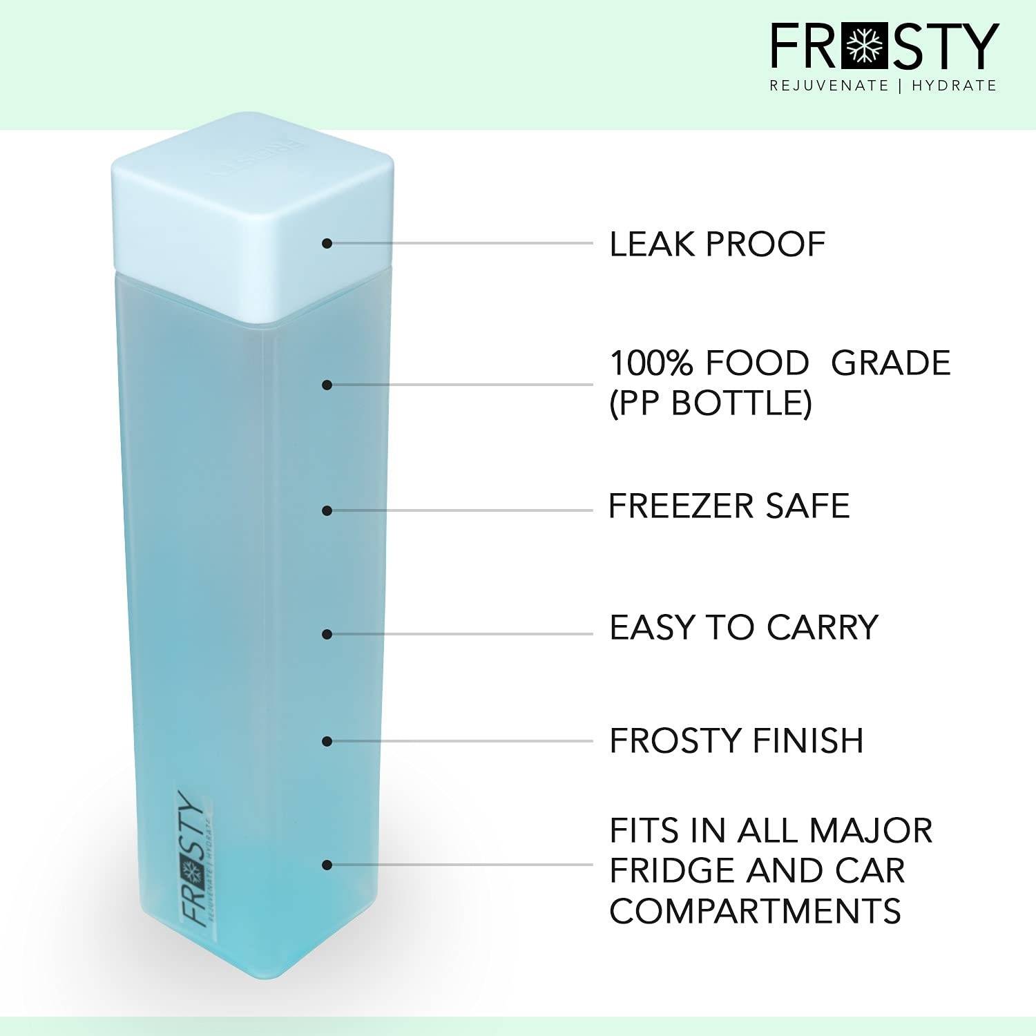 ZROY Unbreakable Water Bottle 1000 ml Set of 6 - Image 5