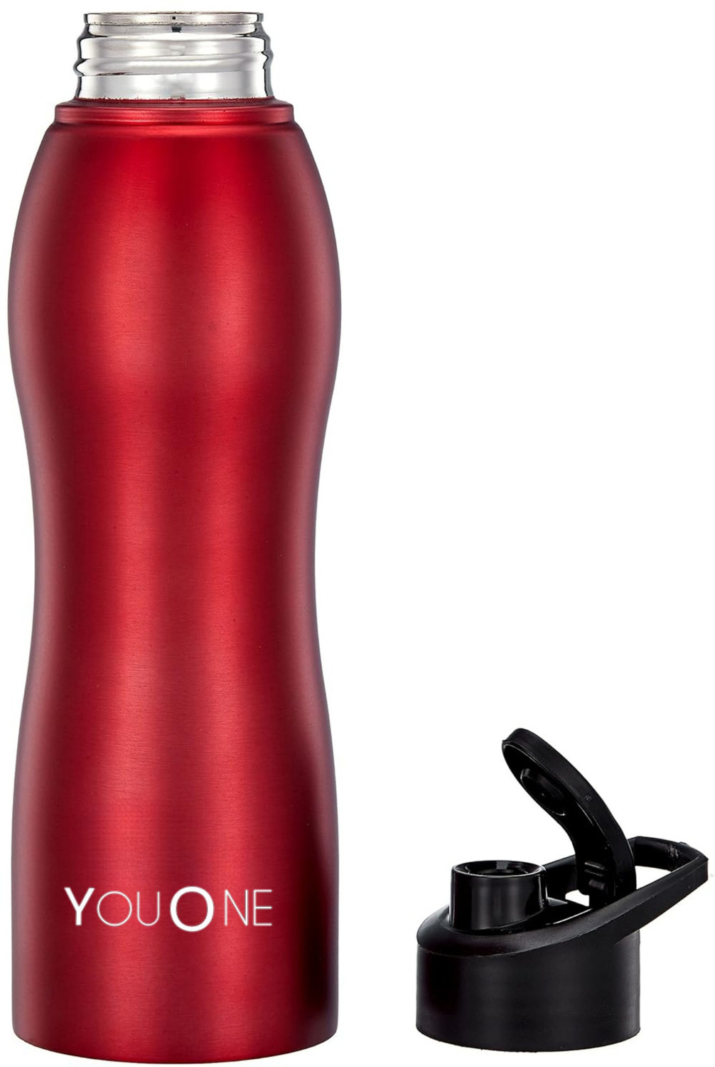 Image of Youone Stainless Stee Sports /Fridge Water Bottle for Office, Gym /Workout, School,Yoga 1000 ml Steel Bottle