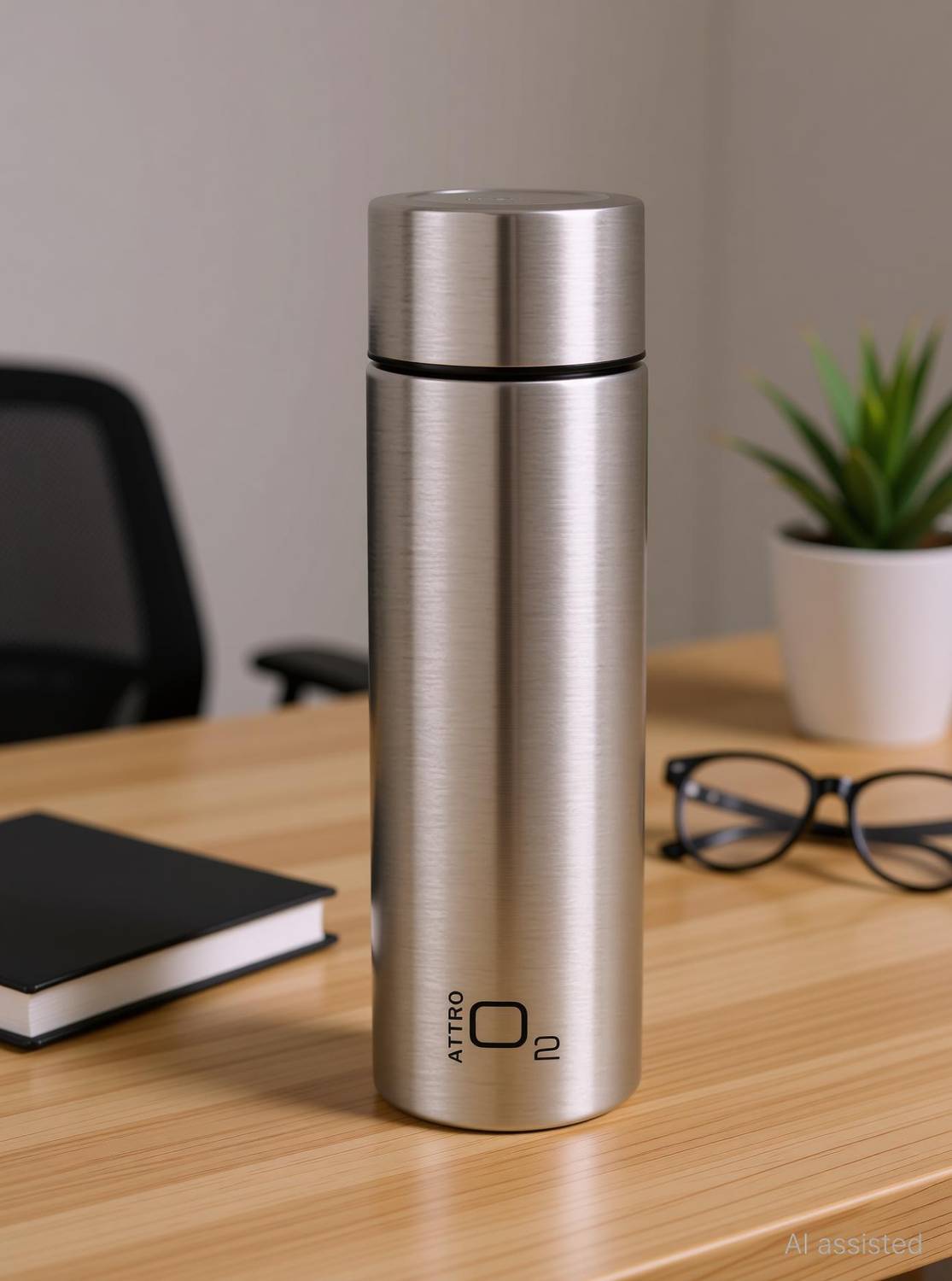 ATTRO O2 1100 ml Steel Bottle