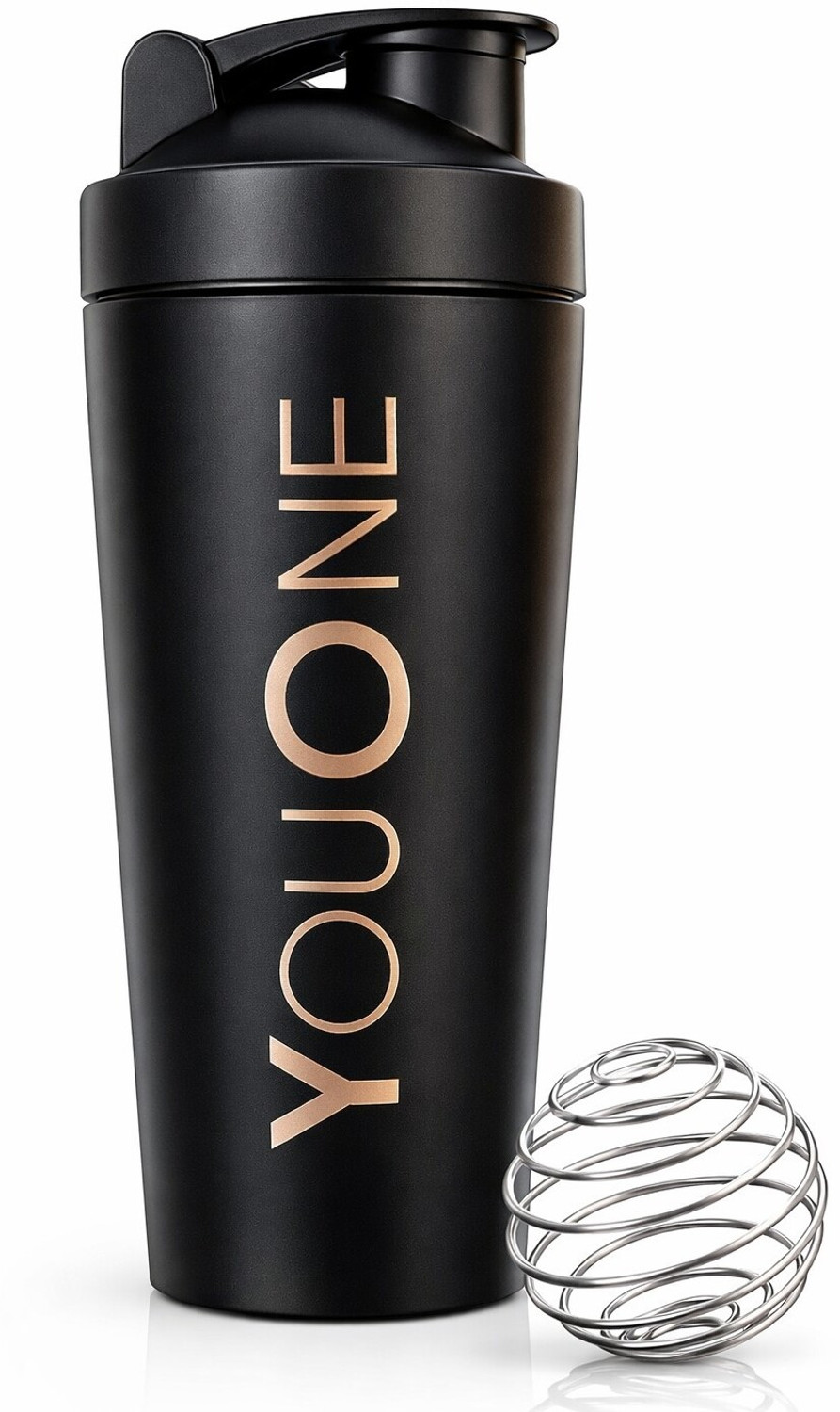 Image of Youone Gym, Shaker Bottles for Protein Shake 100% Leakproof 700 ml 750 ml Steel Shaker