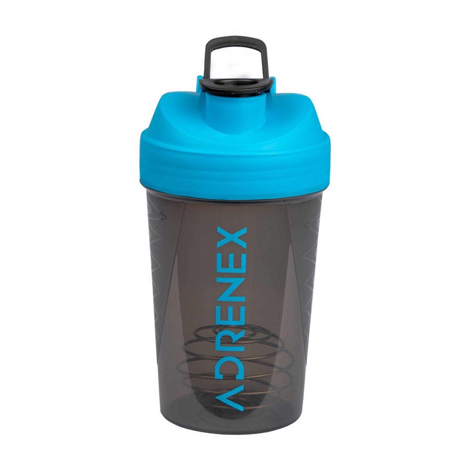 Adrenex BPA Free Gym Bottle with Mixer Ball 500 ml Plastic Shaker
