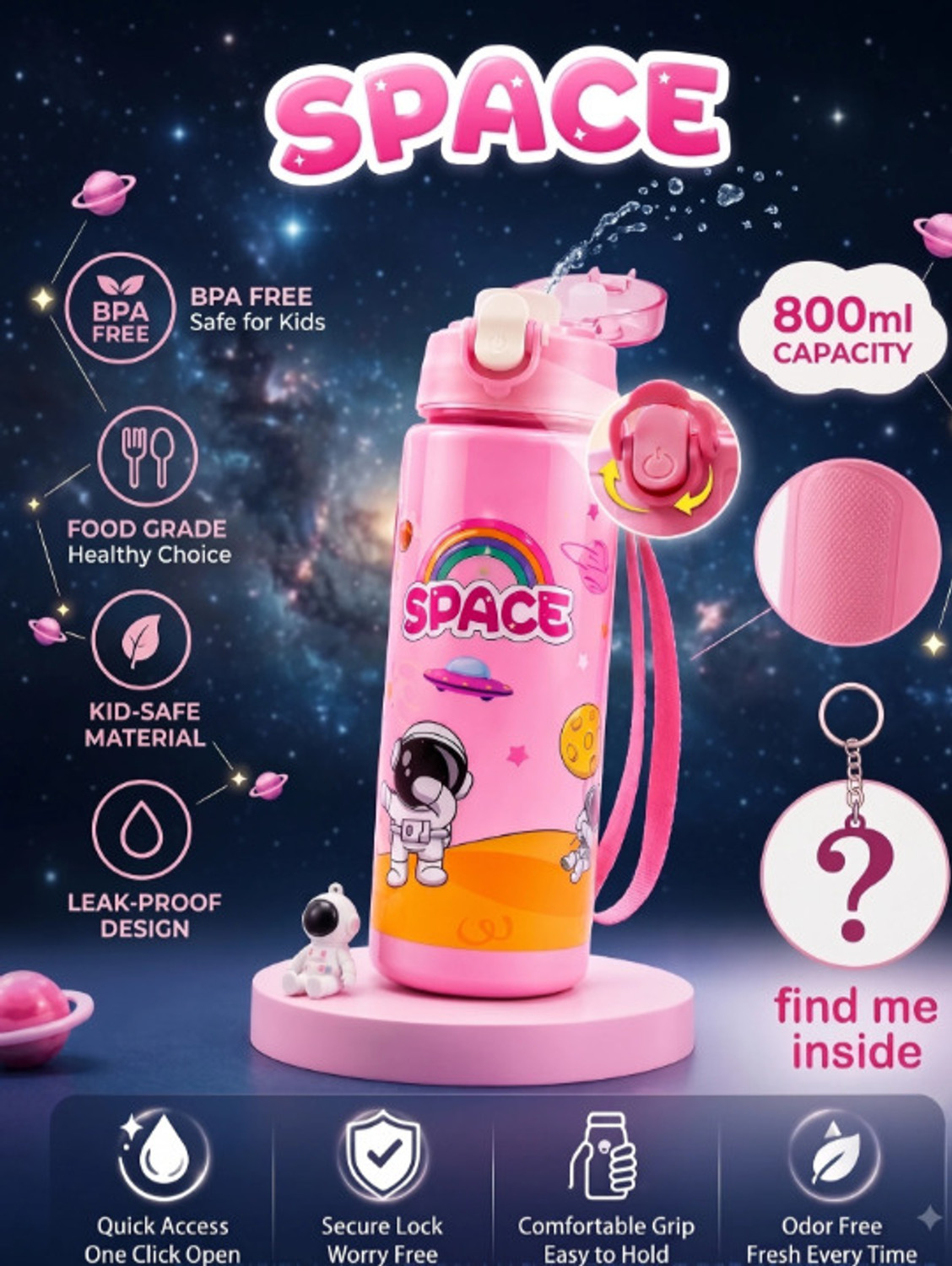 Image of Flitz Premium Kids Space 900 ml Plastic Bottle