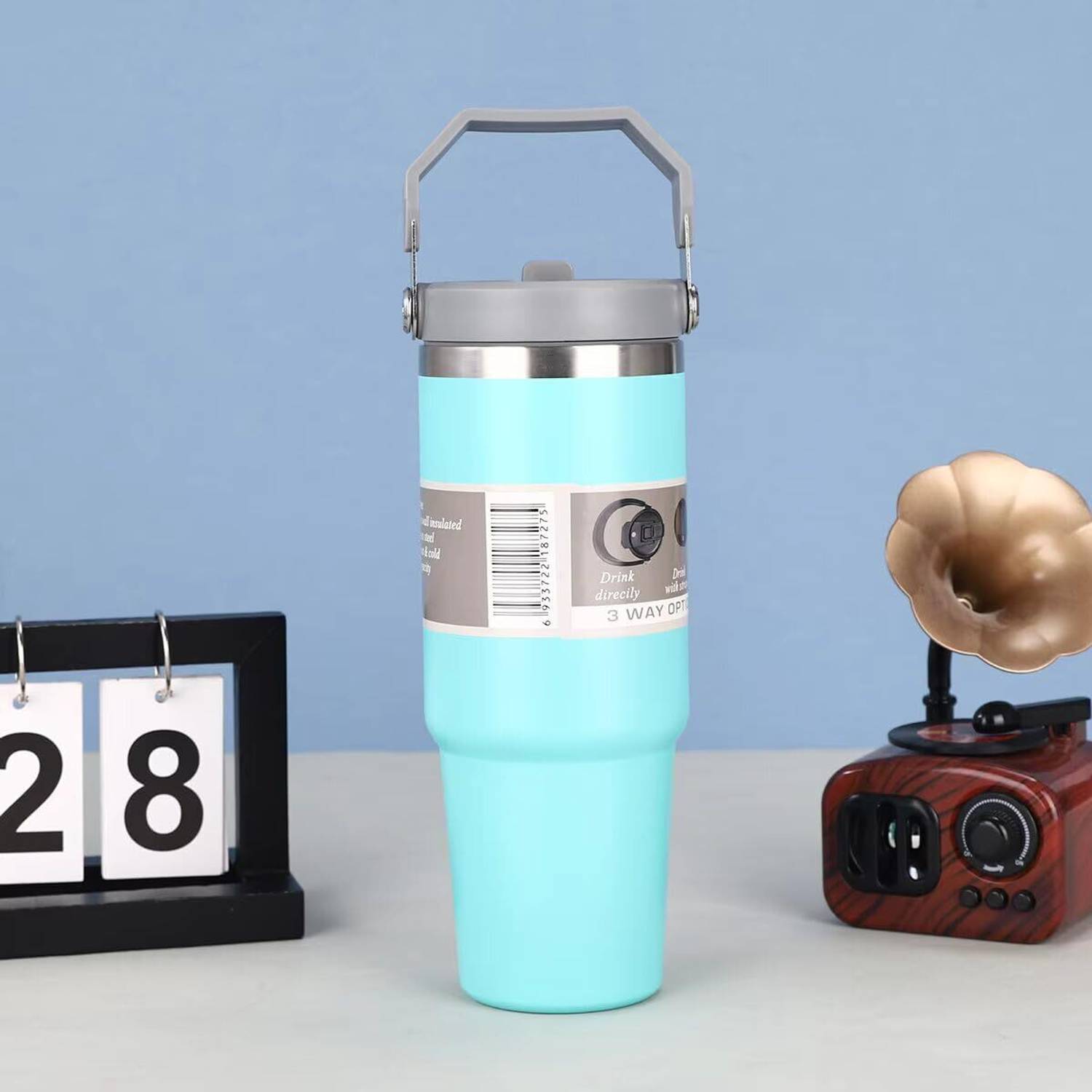 Adhyanth 900ML Stainless Steel Thermos Bottle 900 ml Steel, Plastic Flask