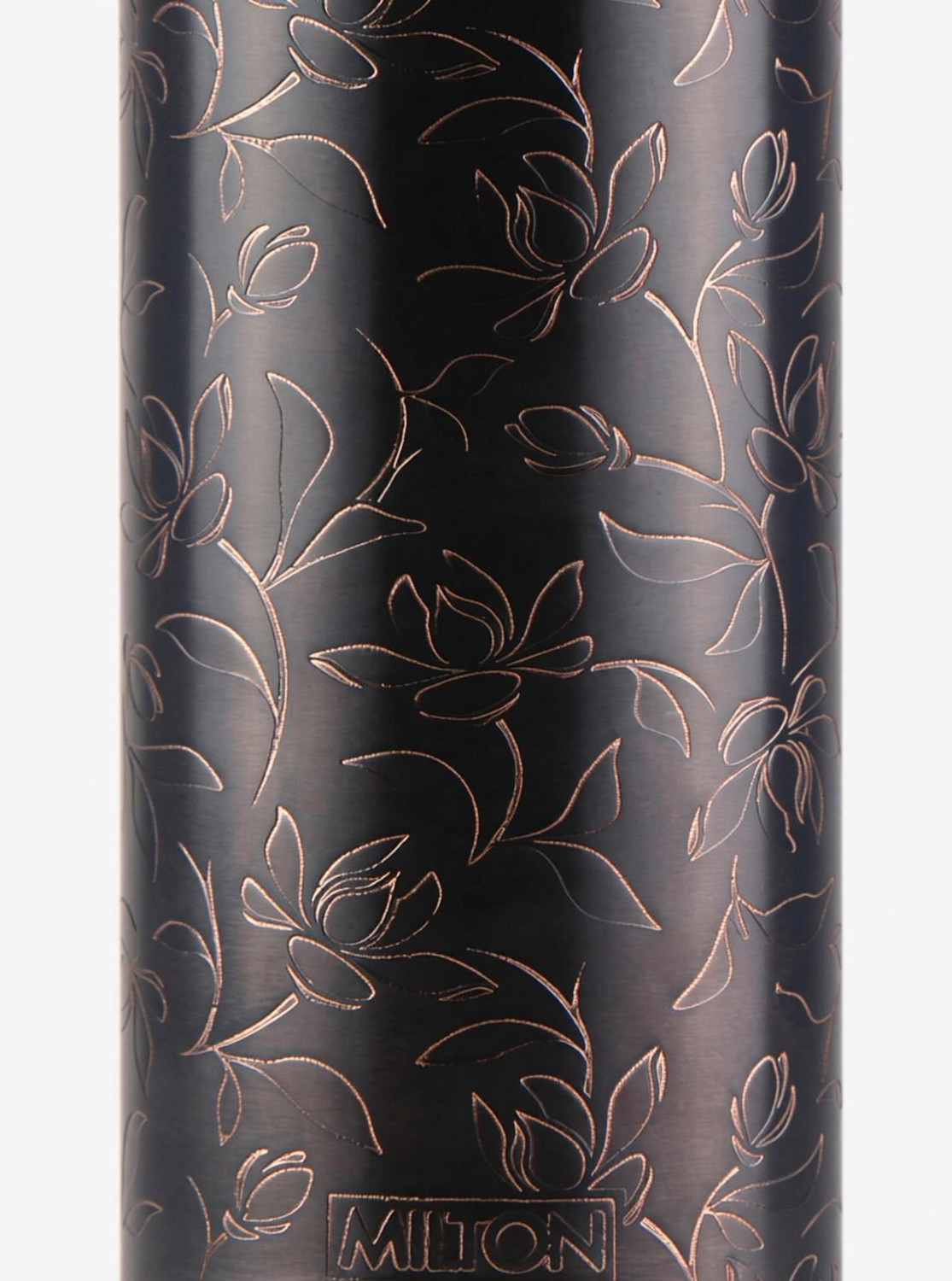 Image of MILTON Copper Swasth Water Bottle, 940 ml, Black 900 ml Copper Bottle