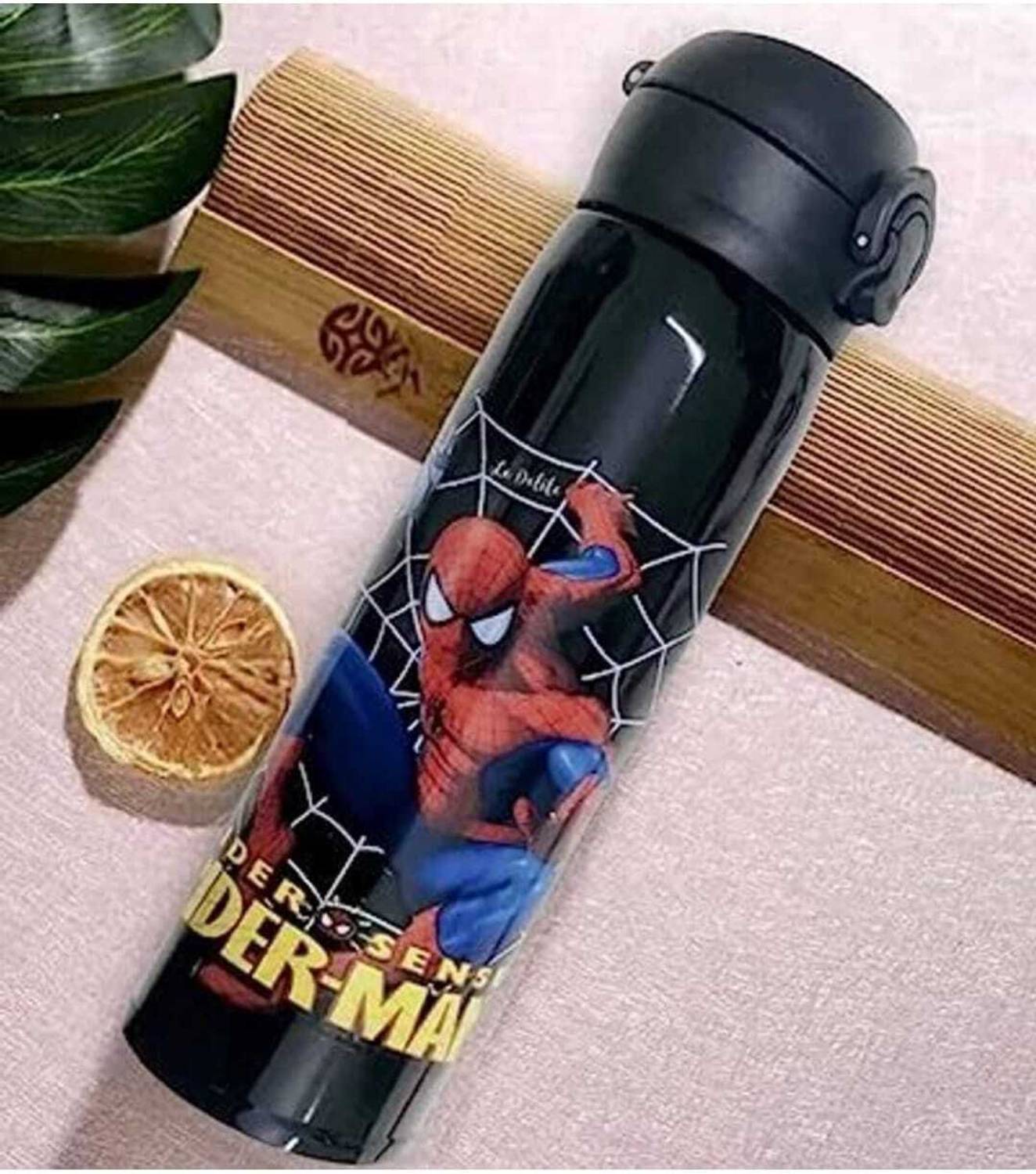 beyondfantasy Spider Theme Water Bottle for Kids | Insulated 500 ml Steel Flask