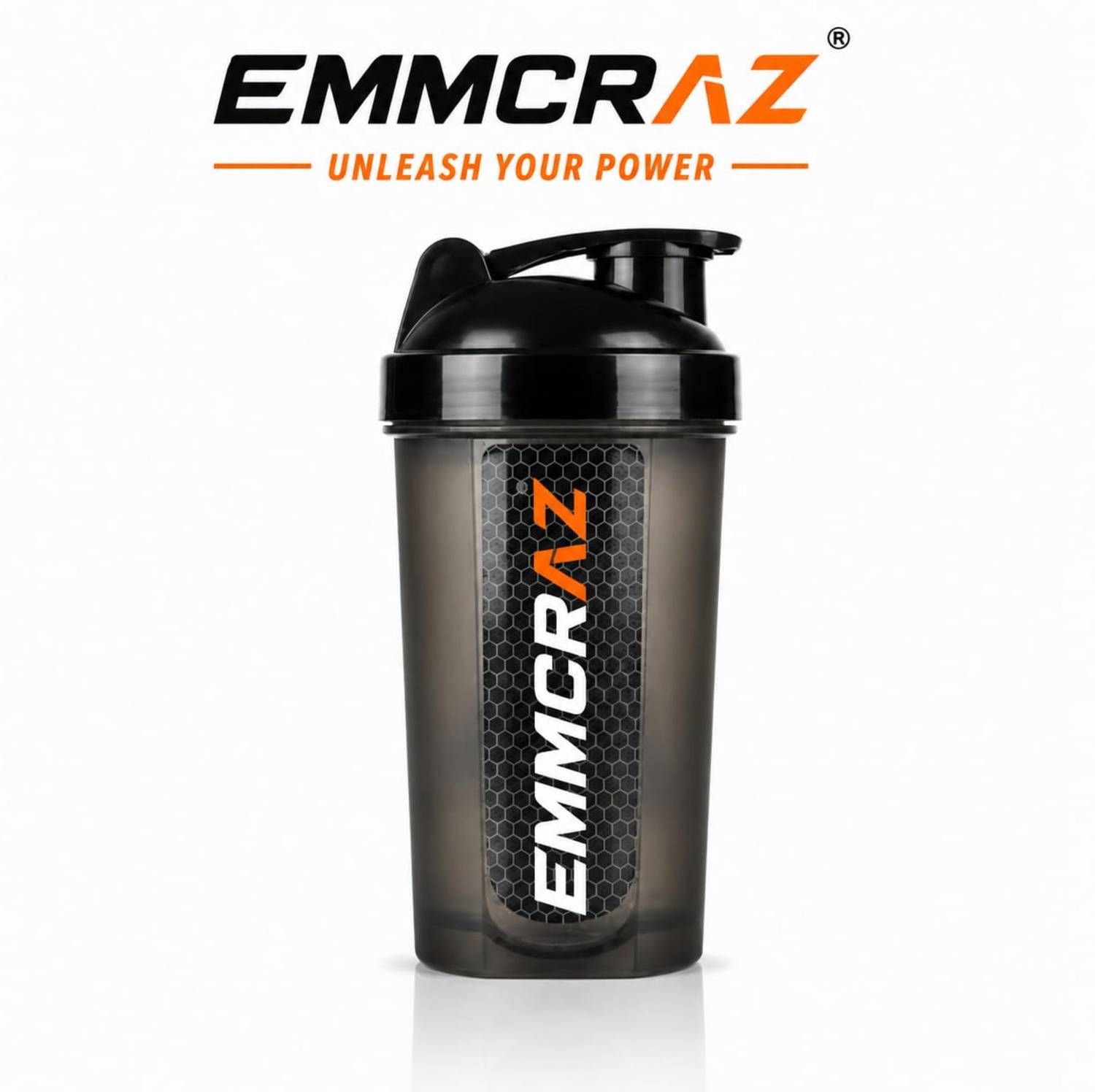 Emmcraz 500 ml Protein Shaker - Image 1