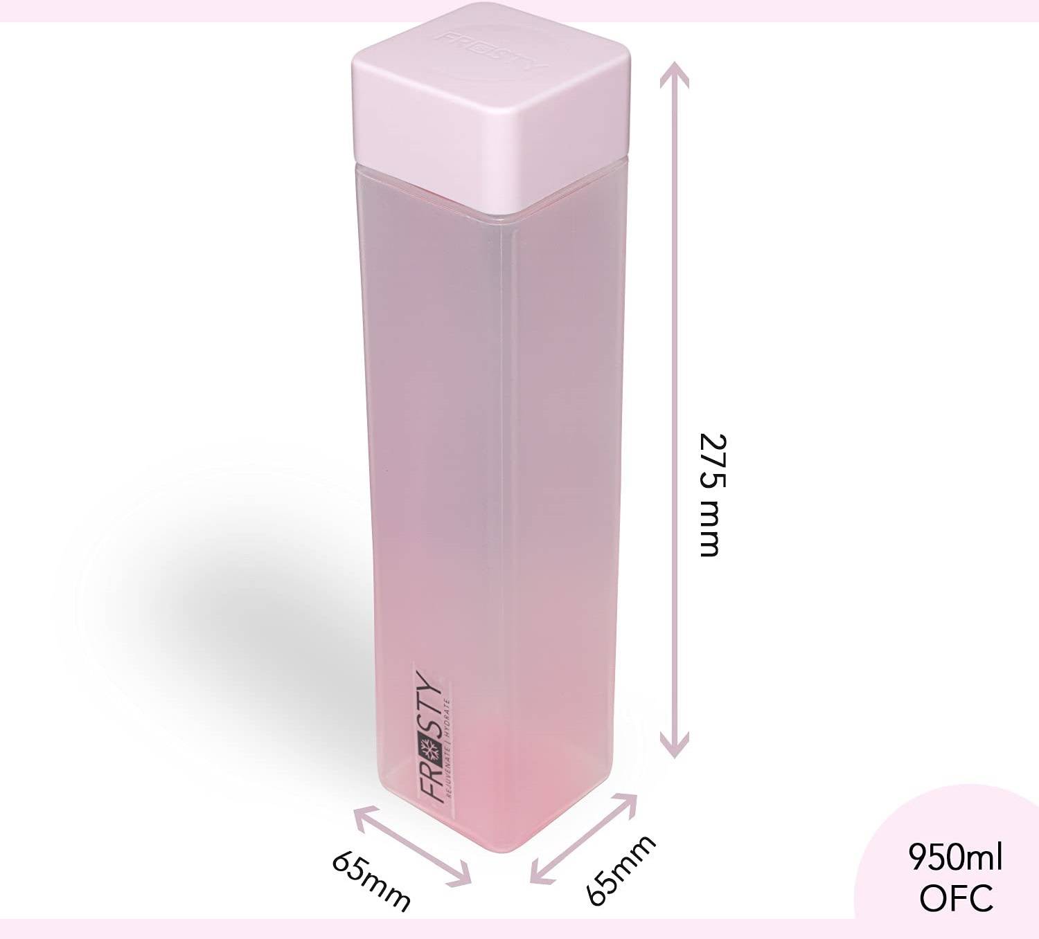 ZROY Unbreakable Water Bottle 1000 ml Set of 6 - Image 4