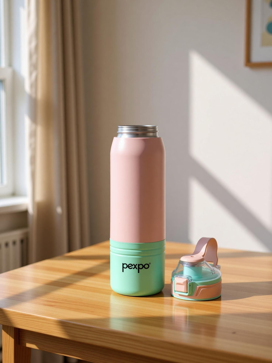 Image of Go24 Amora Insulated Stainless Steel Water Bottle for Kids Narrow Mouth Cap 700 ml Steel Bottle